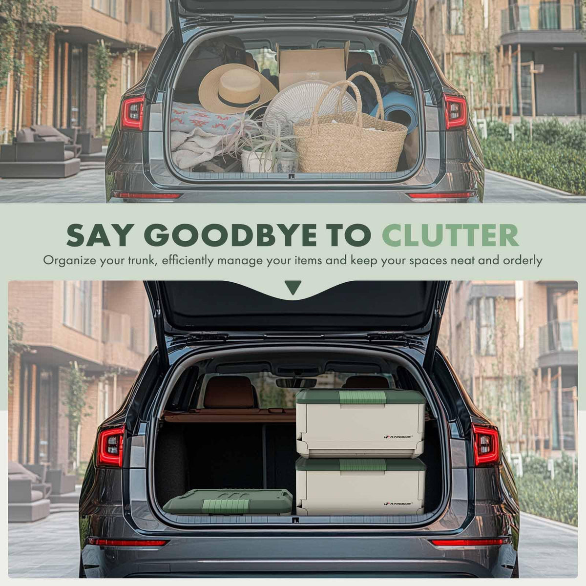 A Premium Multifunctional Foldable Trunk Organizer and - A-Premium Official Imagery - 7