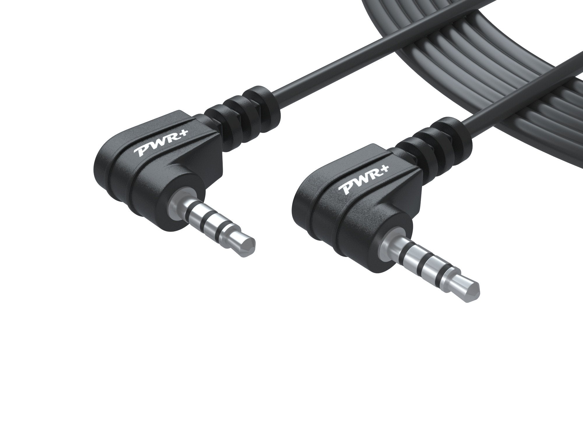 PWR+ Philips 12 Ft Extra Long 3.5mm AV-Cable for Dual-Screen, Por by PWR+ - Angle View 1