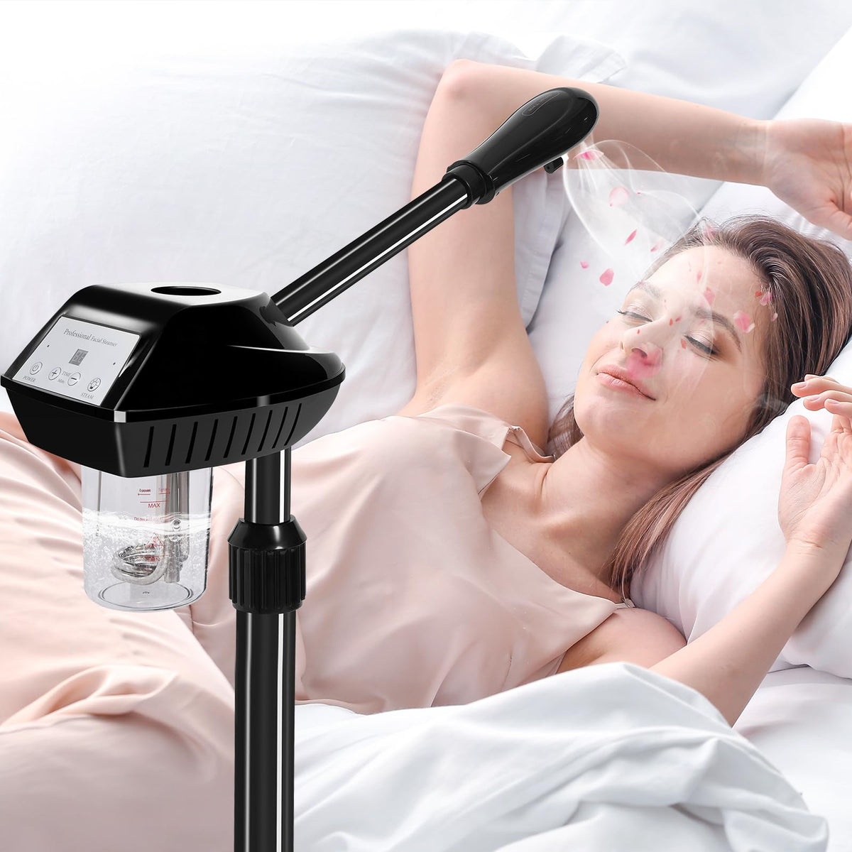 Retain Time Adjustable Height Facial Steame for Home Beauty - Retain Time Official Imagery - 4
