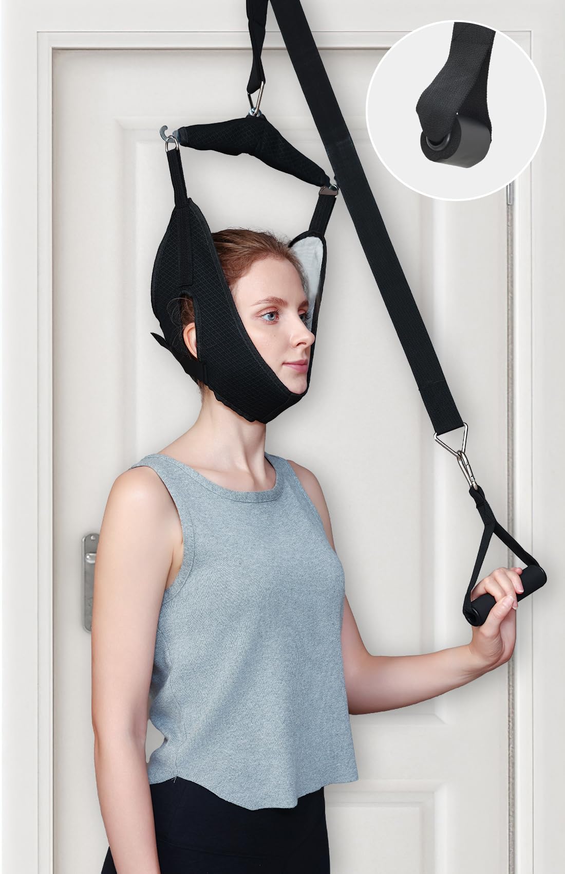Pauline Over-Door Cervical Neck Traction Device