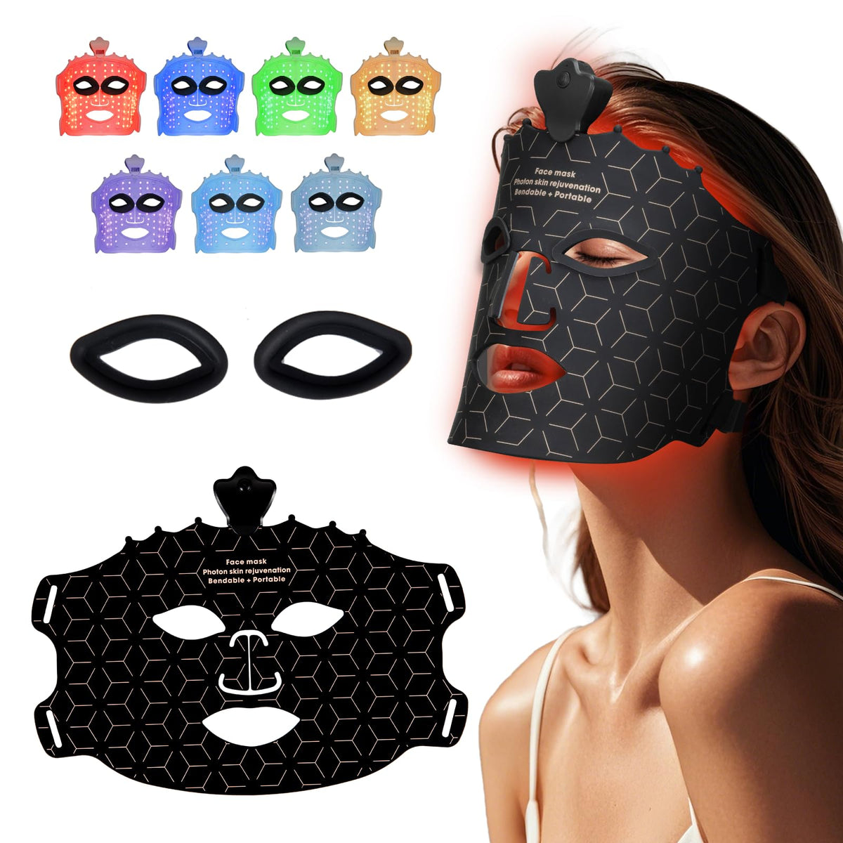 Red Light Mask for Face - Facego Official Imagery - 2