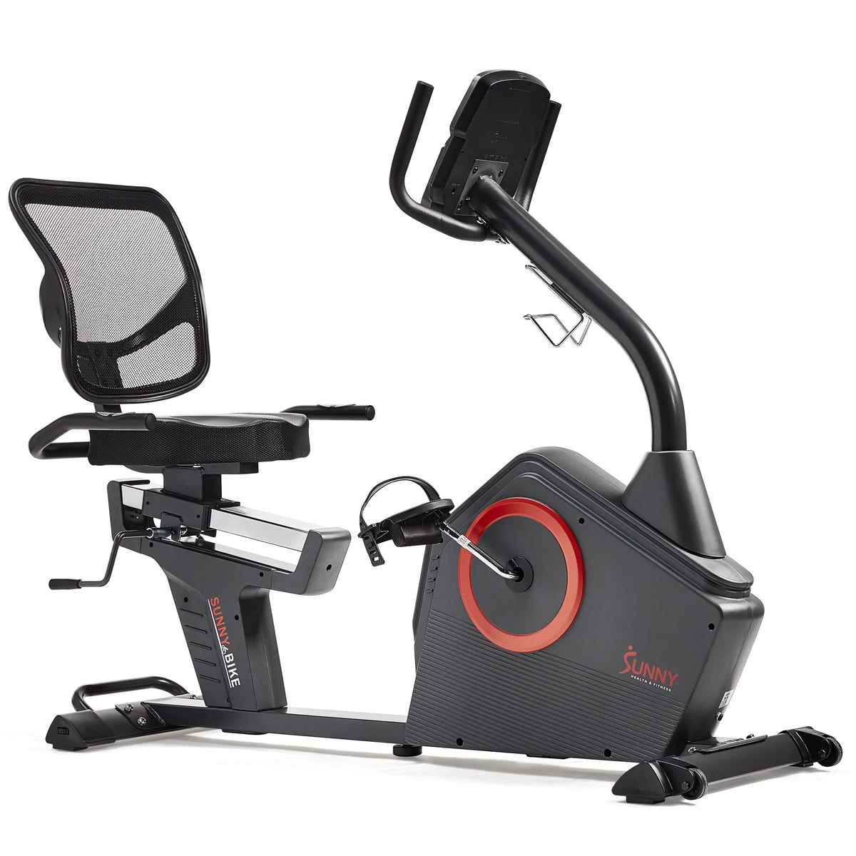 Sunny Health Fitness Smart Recumbent Bike for Indoor Low - Sunny Health & Fitness Official Imagery - 3