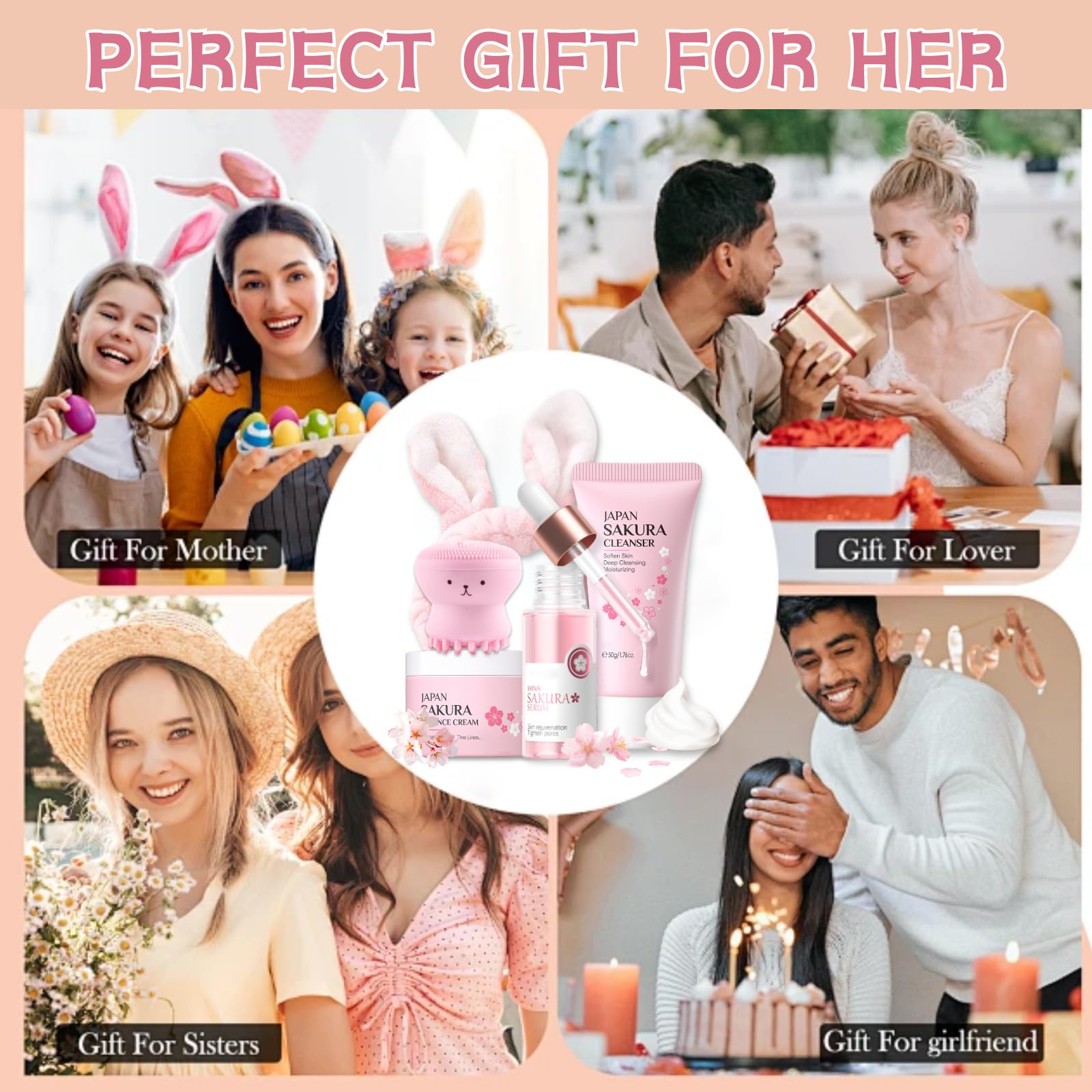 Skincare Set Sakura Teen Girls Gifts Christmas Birthday - Evolvique Official Imagery - 7