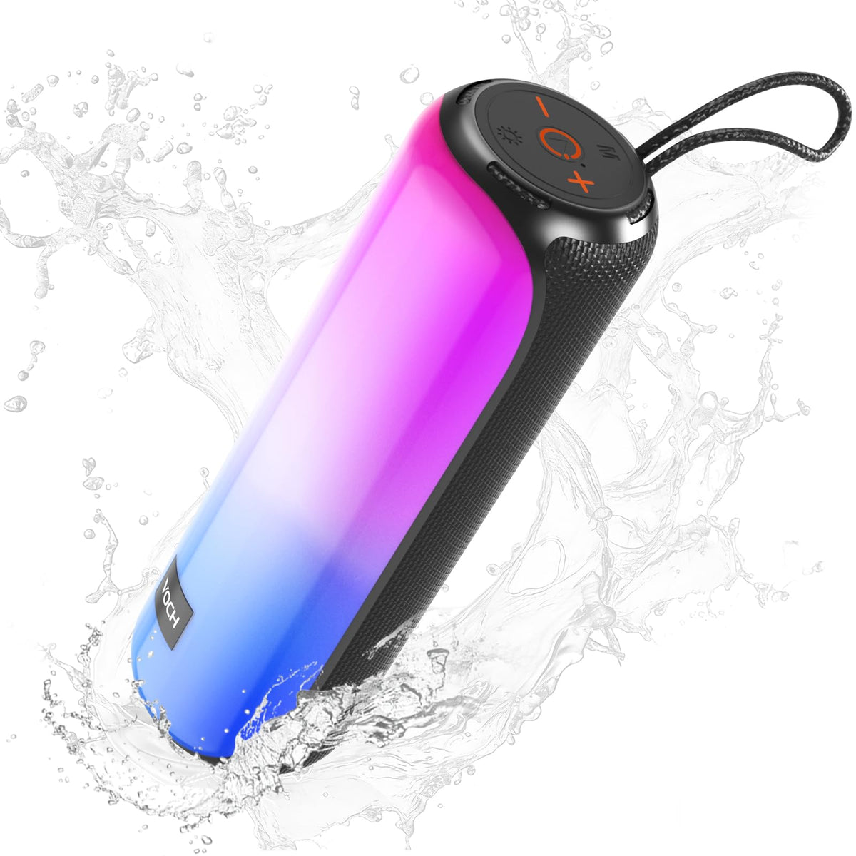VOCH Bluetooth 5 3 Speaker with RGB Light Portable Wireless - VOCH Official Imagery - 1
