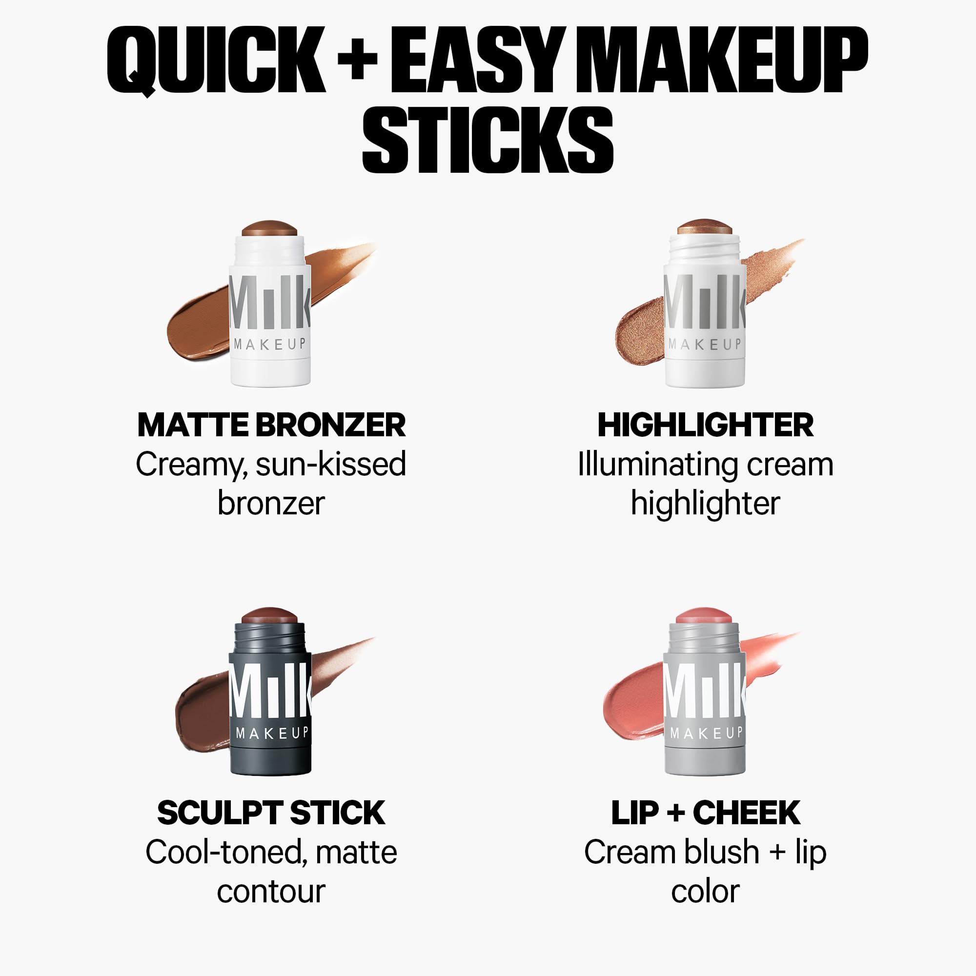 Milk Makeup Quick Sculpt Creamy Matte Contour Stick - Elefair Store Official Product Imagery - 7