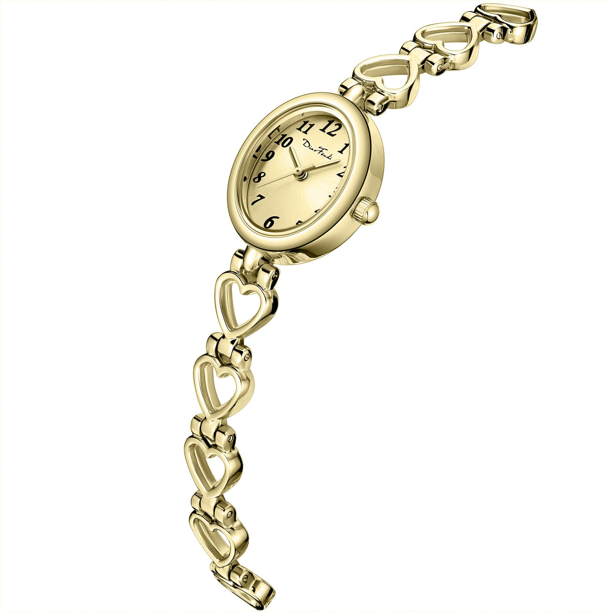 Diaofendi Petite Gold Watches for Women Vintage Bracelet - Diaofendi Official Imagery - 7