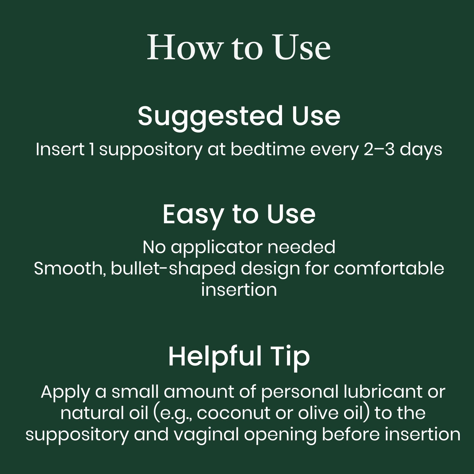 NewLife Naturals HAPure Ultra Hyaluronic Acid Suppositories - NewLife Naturals Official Imagery - 7