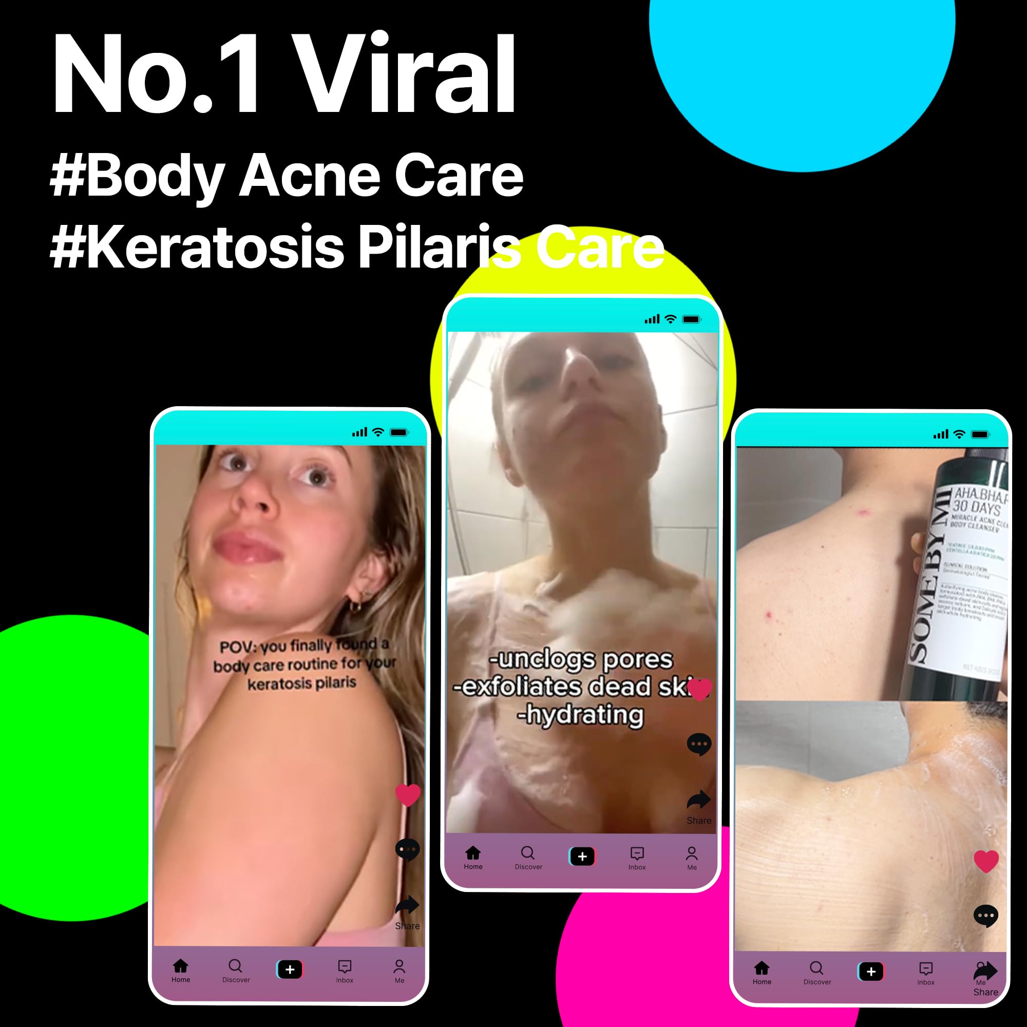 SOME BY MI AHA BHA PHA 30 Days Miracle Acne Clear Body Cleanser - View 4