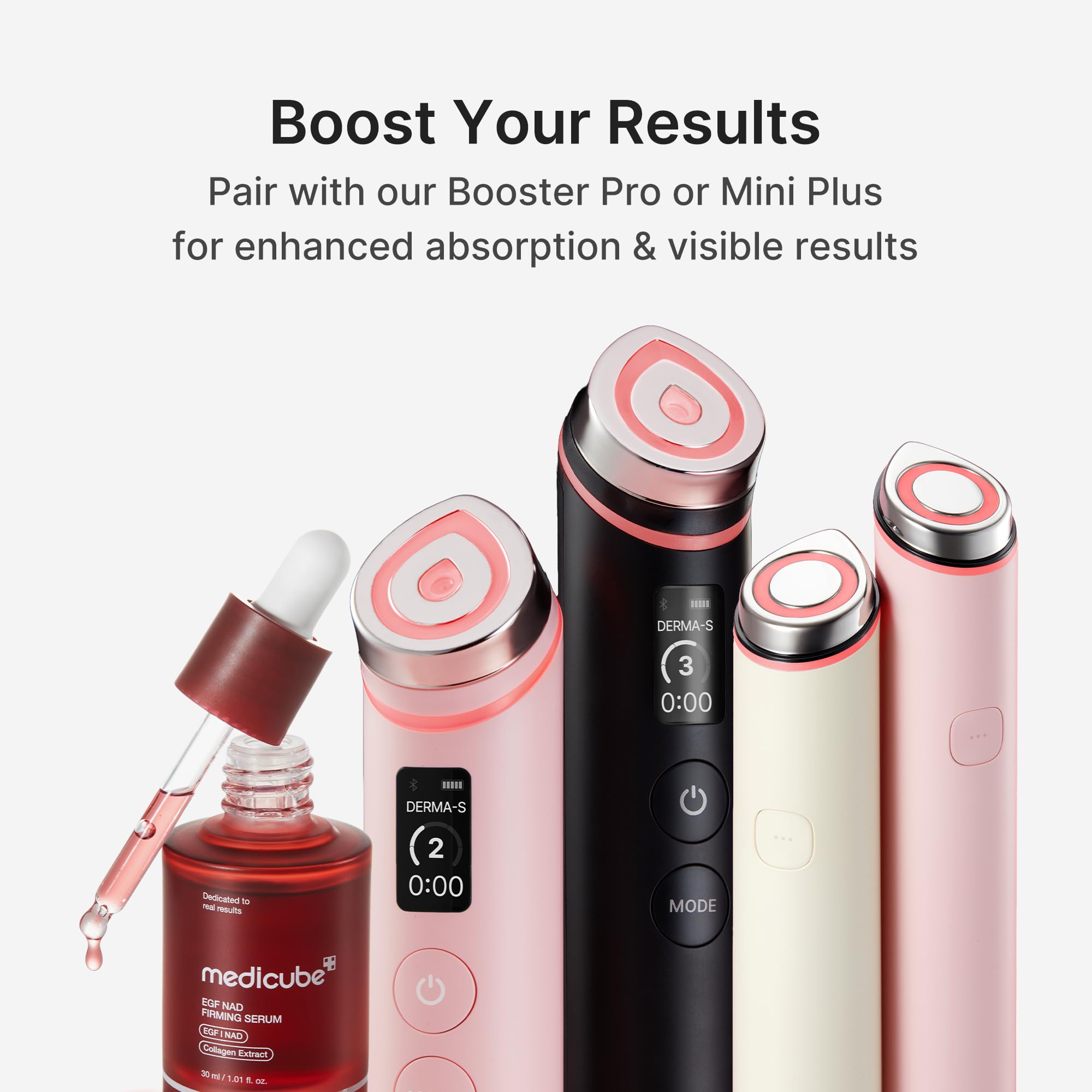 medicube NAD EGF Firming Serum for Face & Neck | Anti-Aging Serum with EGF Peptide, NAD & Collagen - Wrinkle Appearance, Elasticity & Pore Care, Korean Skincare, 1.01 fl.oz - medicube Official Product View 7