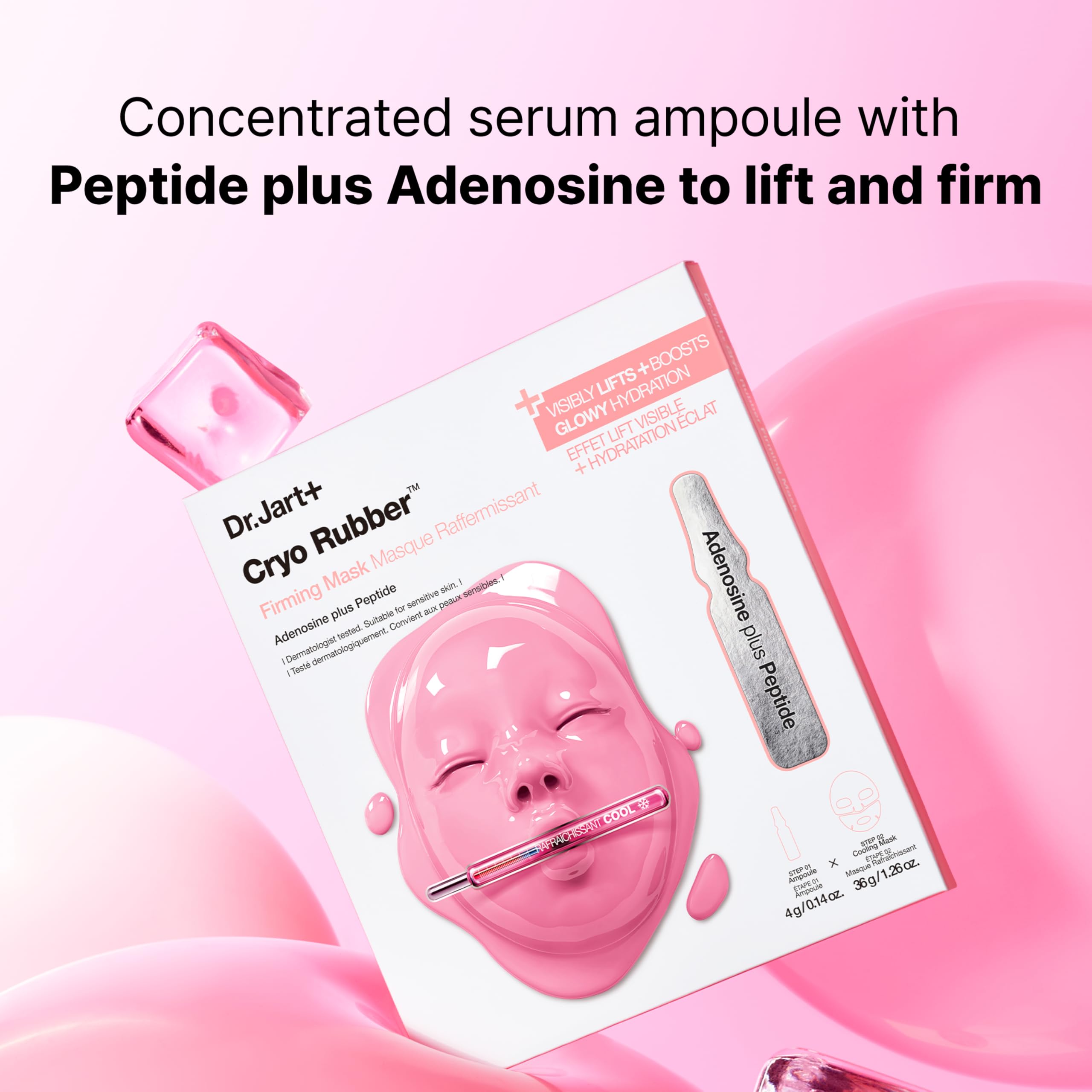 Dr.Jart+ Cryo Rubber Cooling Korean Face Mask with Serum Ampoule - Generic