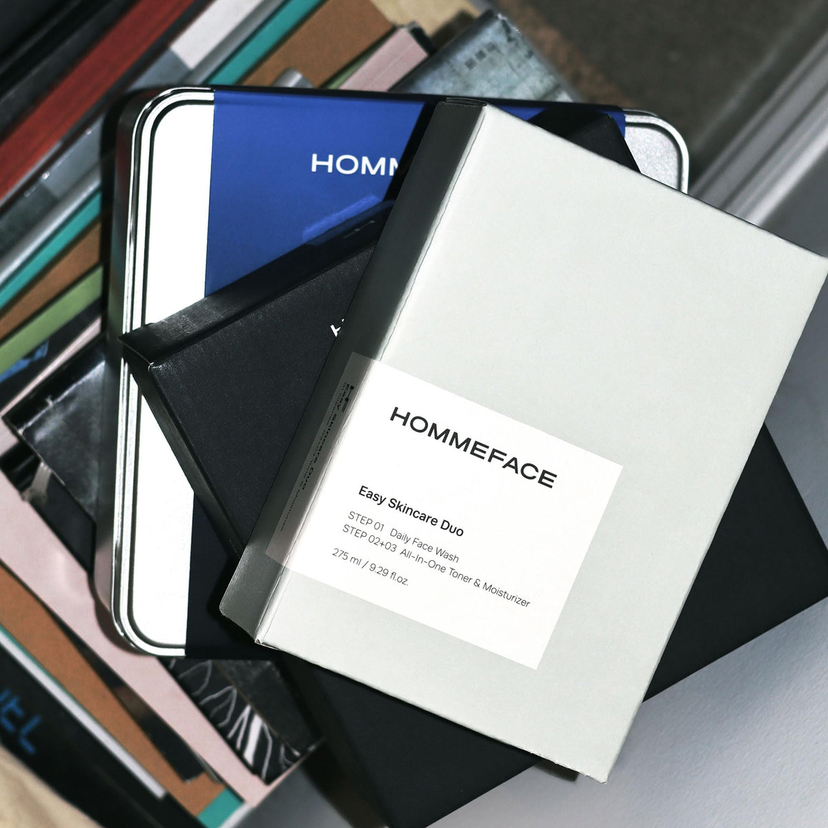 Men s Easy Duo Daily Skincare Set 2ct For Oily Acne Prone - HommeFace Official Imagery - 8