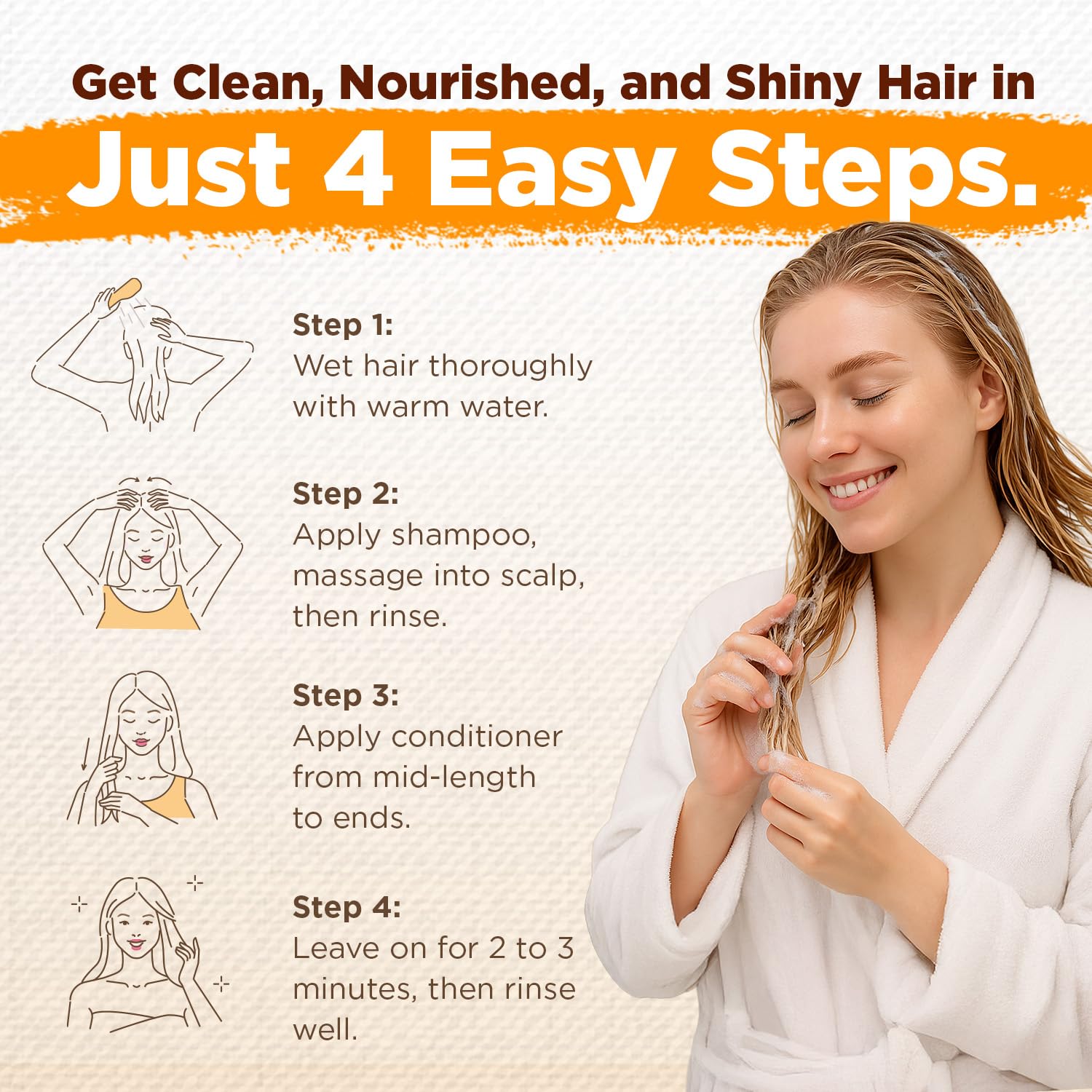 Okaga Batana Oil Shampoo & Conditioner Bundle, Citrus Shower Set, 10 - Okaga Official Product View 6