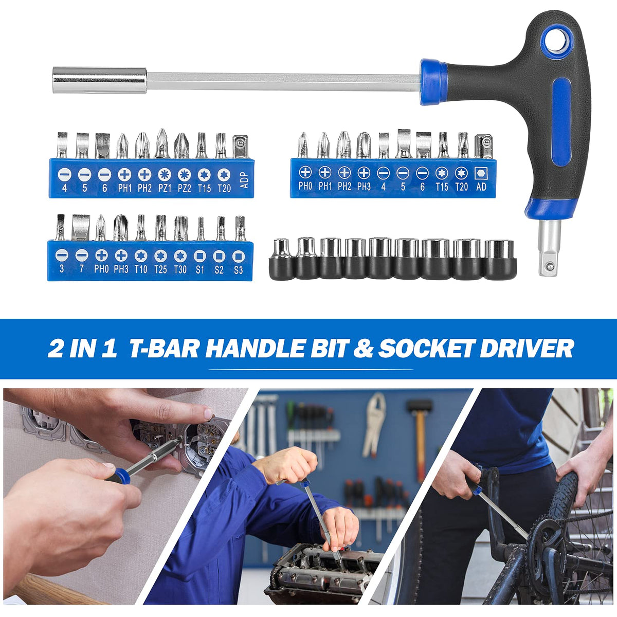 Prostormer 229 Piece Household Tool Set Basic Home Tool Kit - Prostormer Official Imagery - 7