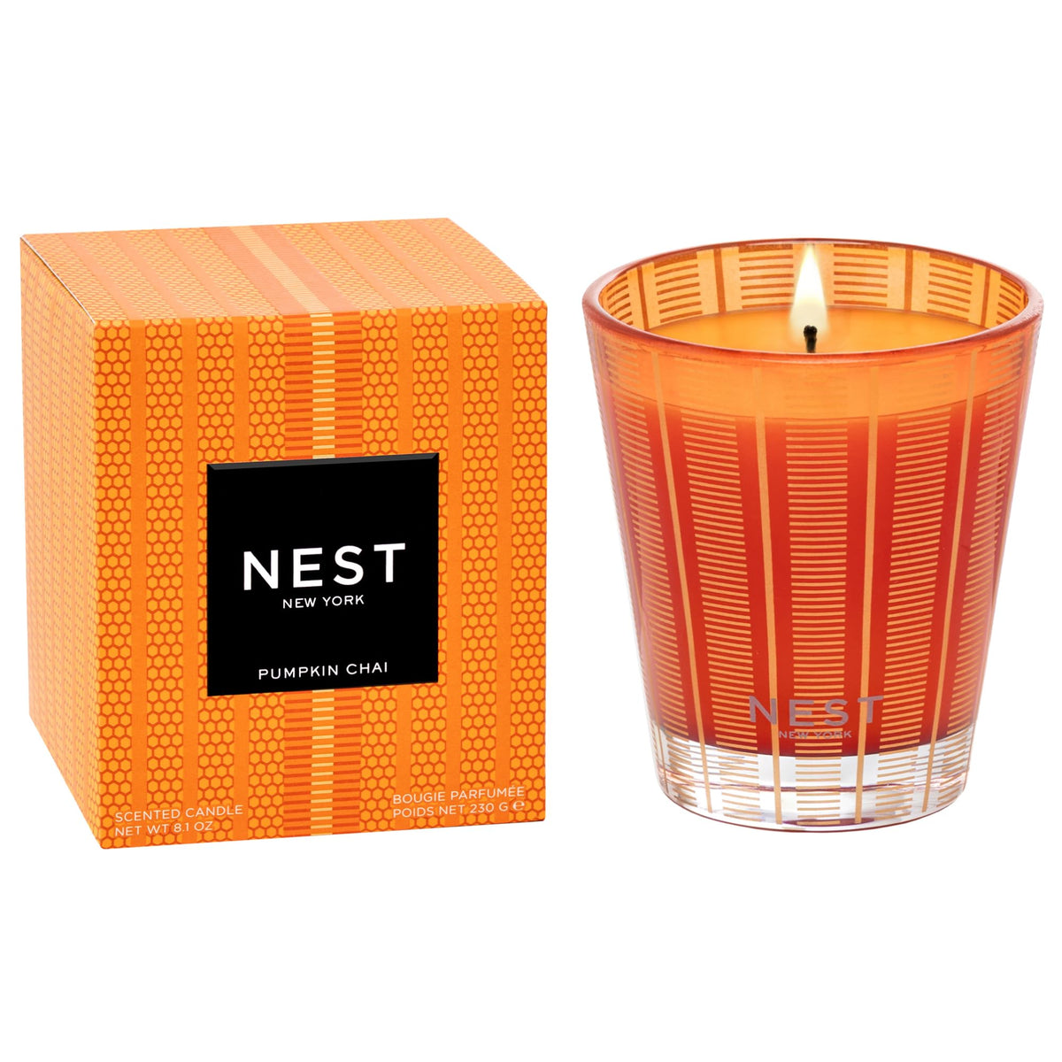 NEST New York Scented Classic Candle Pumpkin Chai - Premium Selection Official Imagery - 1