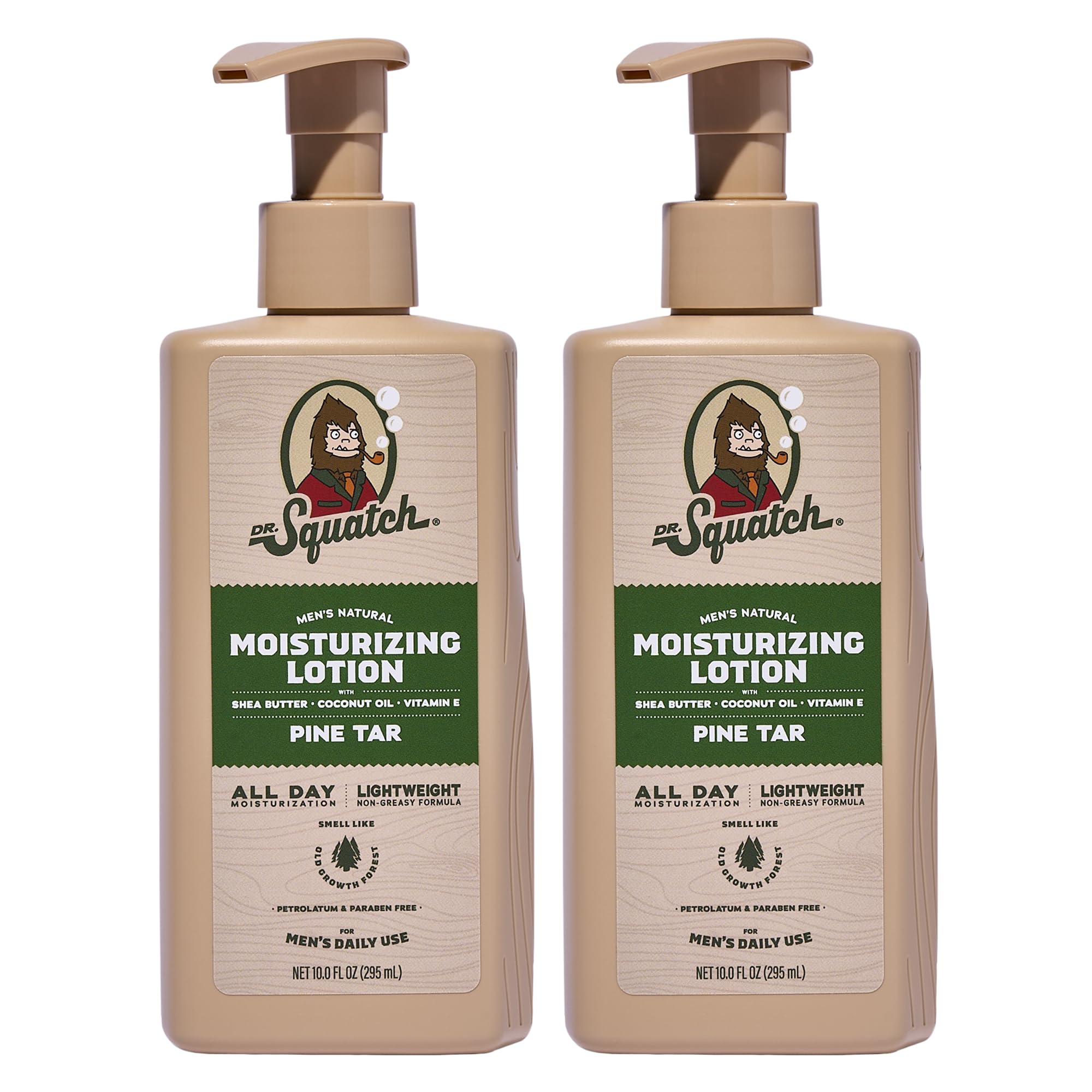 Dr. Squatch Natural Hand and Body Lotion for Men - Made with - Product Imagery