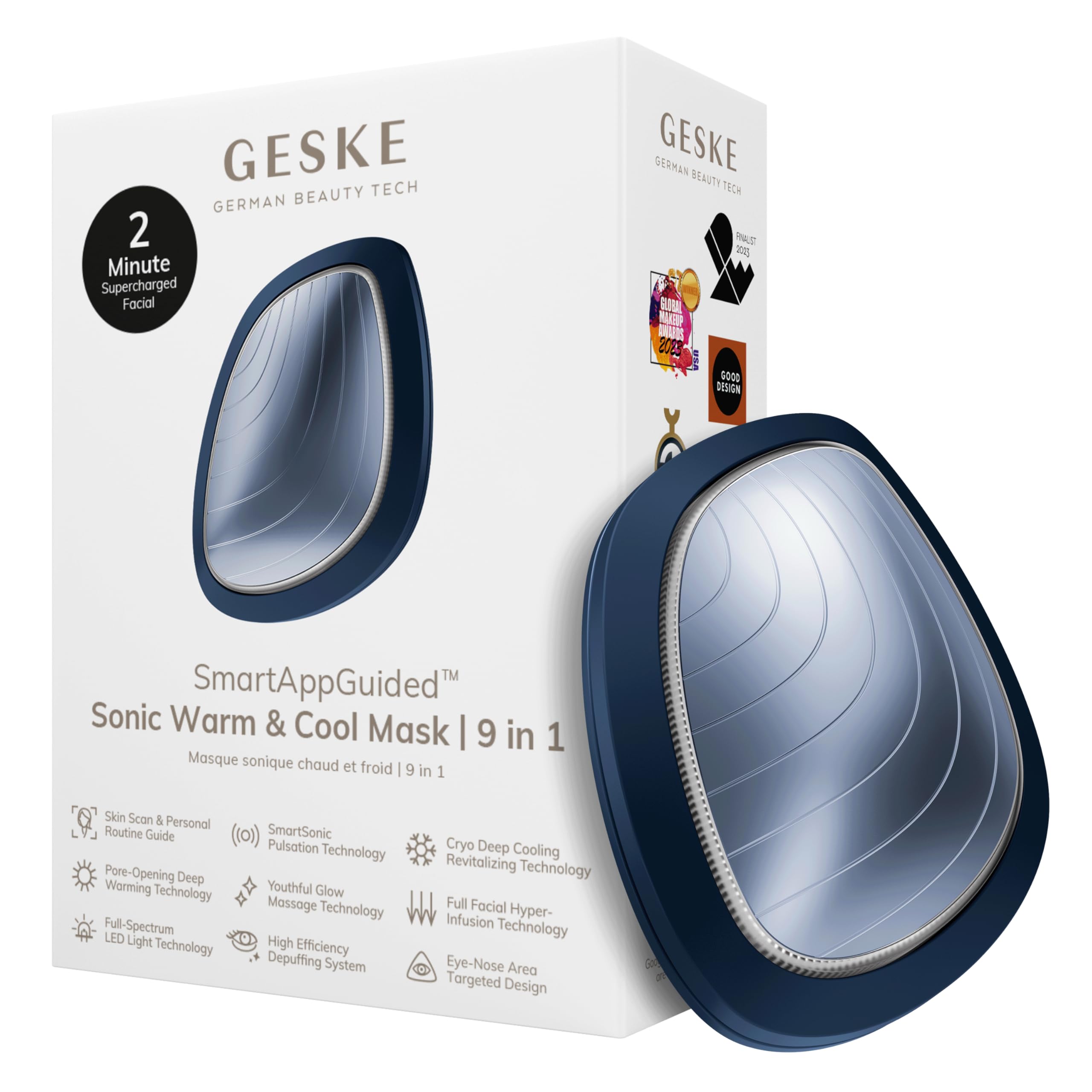 GESKE SmartAppGuided™ Sonic Warm &amp; Cool Mask - GESKE