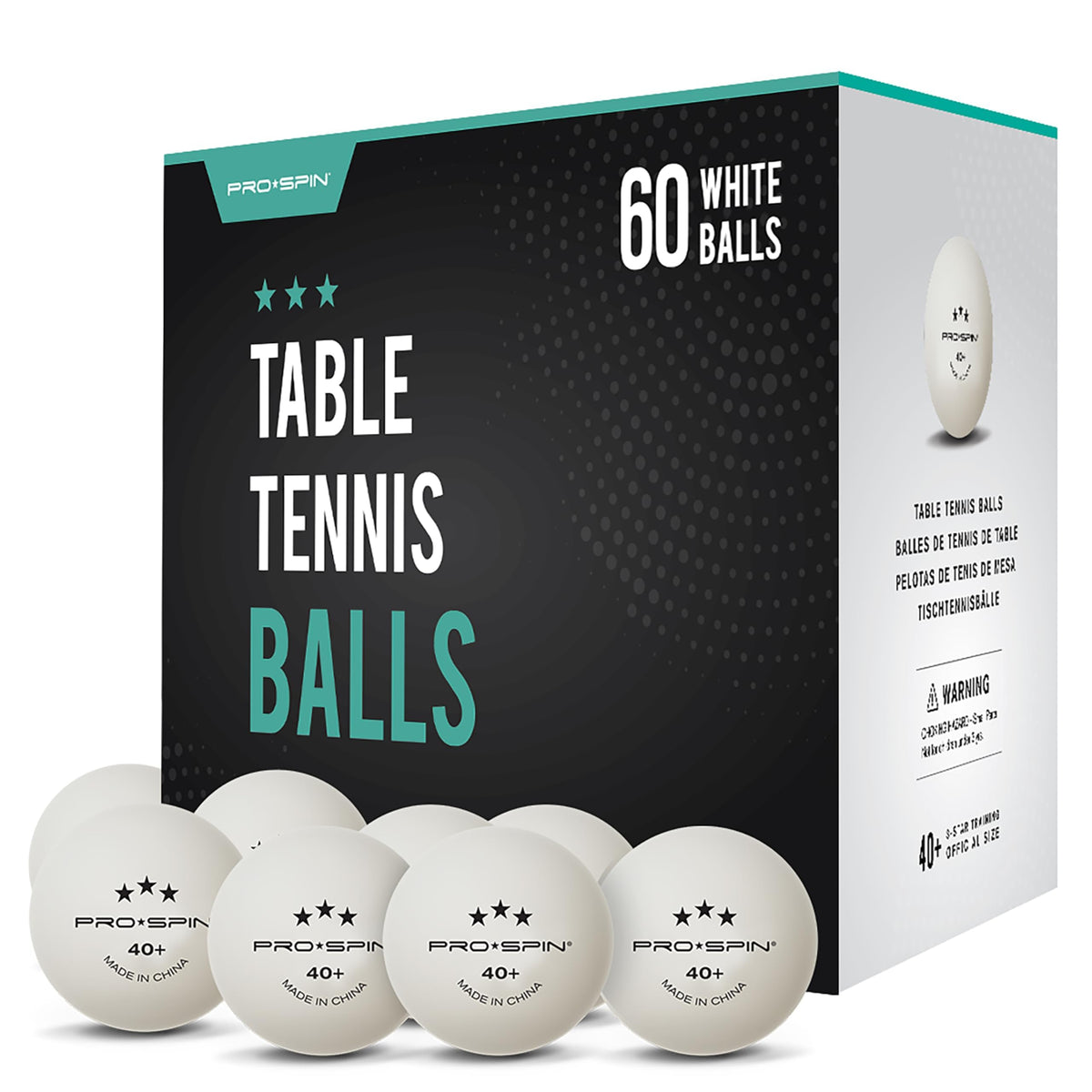 PRO SPIN Ping Pong Balls - PRO-SPIN Official Imagery - 2