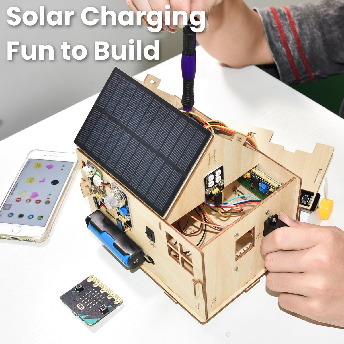 KEYESTUDIO Microbit Smart Home Starter Kit STEM Coding - KEYESTUDIO Official Imagery - 6
