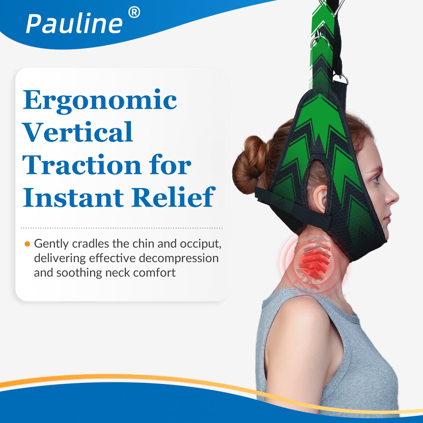 Pauline Over-Door Cervical Neck Traction Device