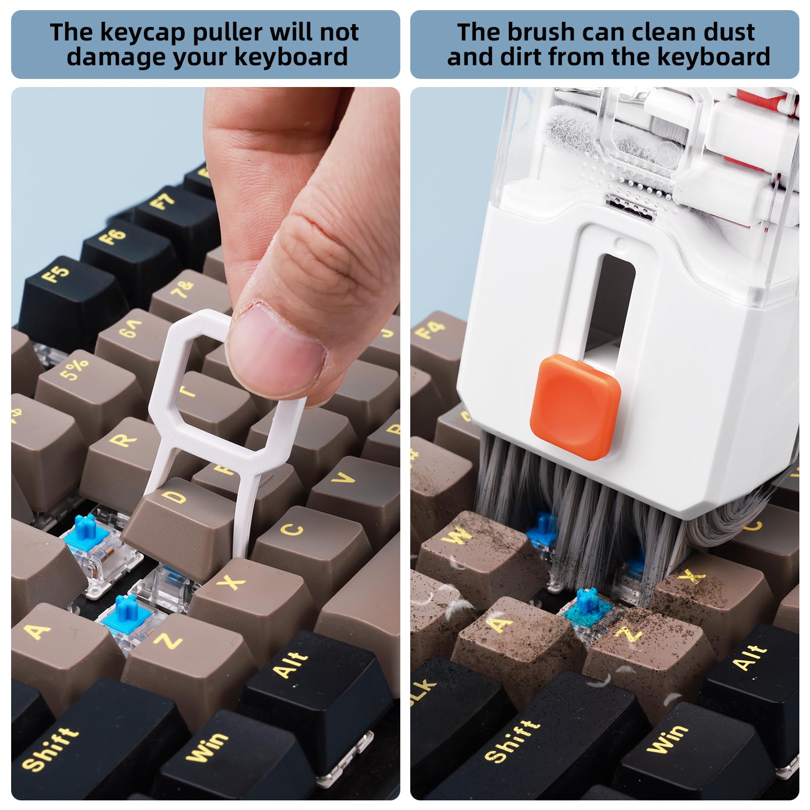 Ordilend Keyboard Cleaner & Laptop Cleaning Kit, All-in-1 for Com by Ordilend - Angle View 2