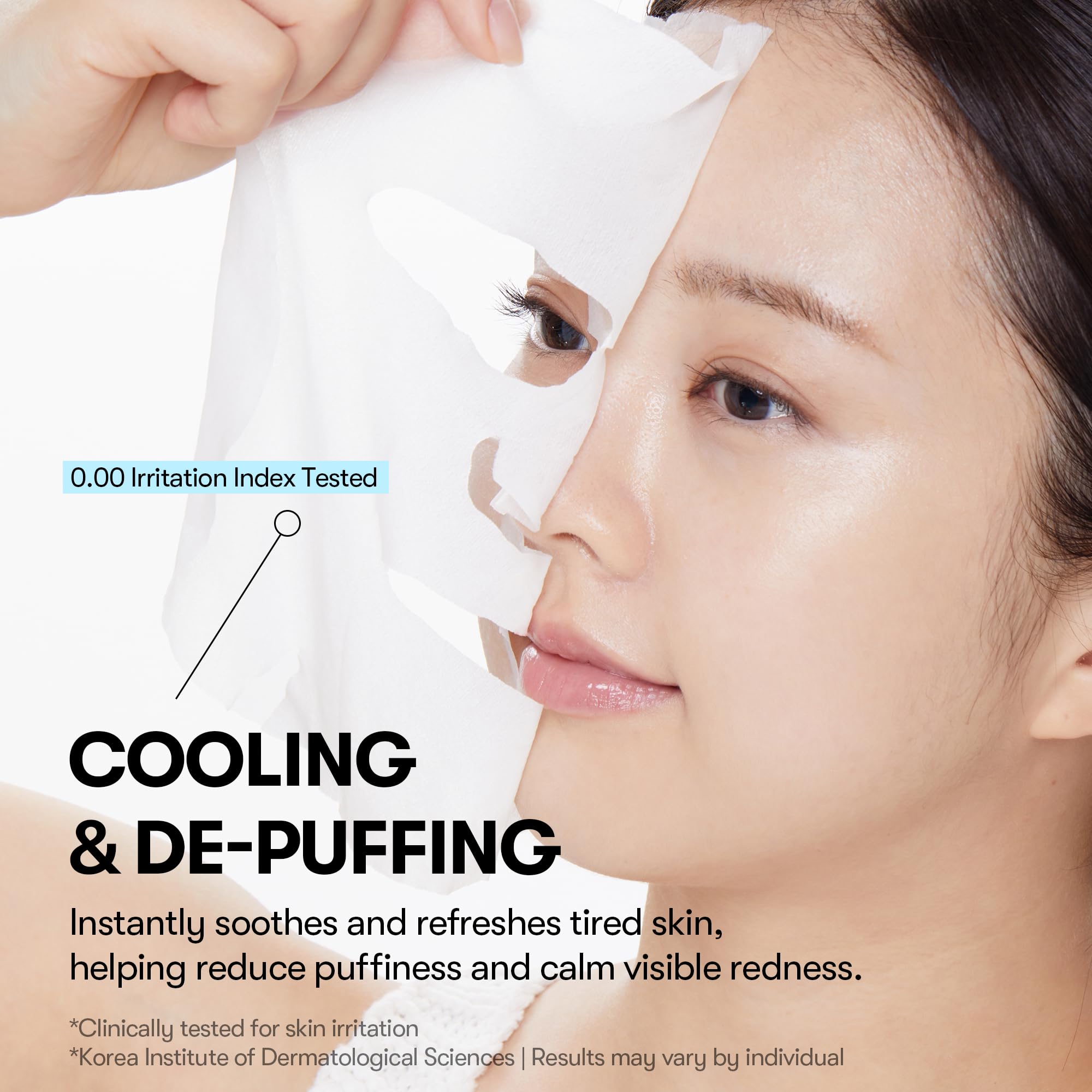 VT COSMETICS Cryo Ice Cool Mask, 30 Sheets, Hydrating Korean - VT COSMETICS