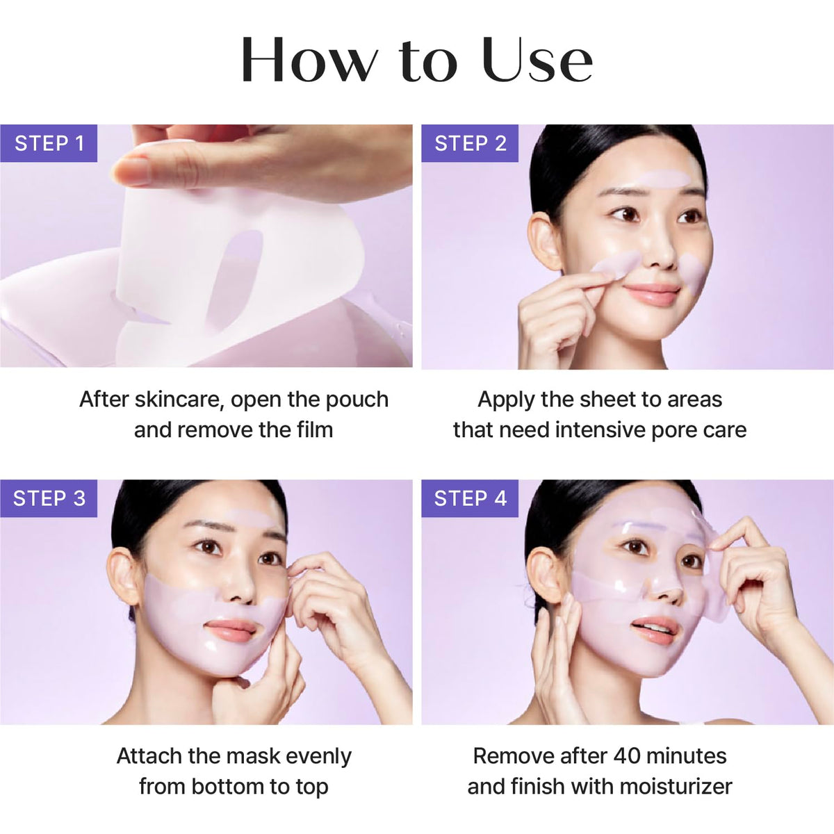 REJURAN Pore Tightening Gel Mask DOT c PDRN Hydrogel 5 Count - REJURAN Official Imagery - 8