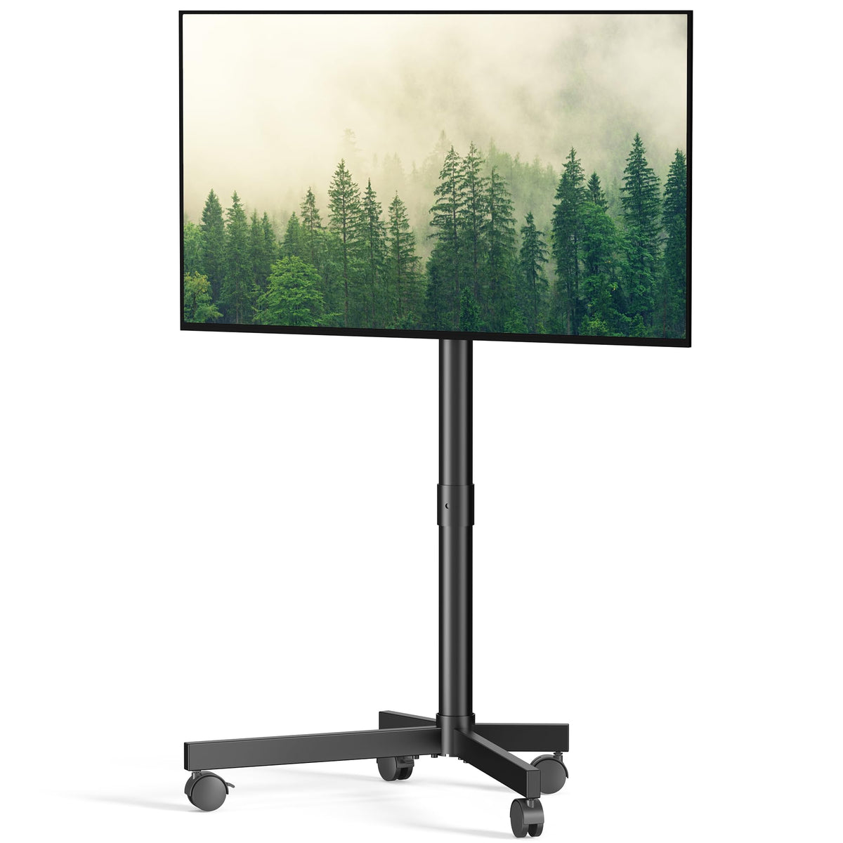 Rolling TV Stand Mobile TV Cart with Locking Wheels for 21 - Xyndyx Official Imagery - 1