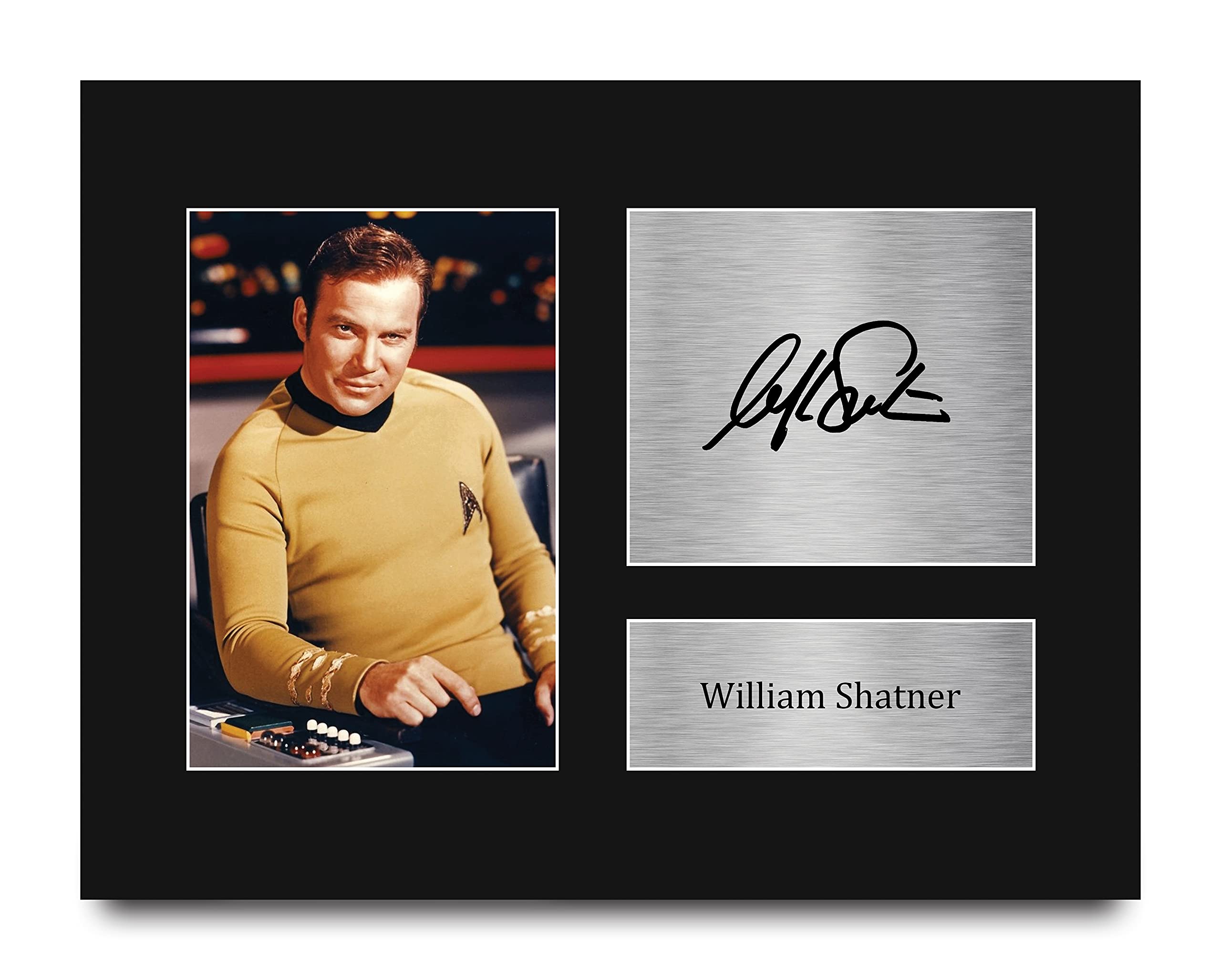 HWC Trading William Shatner Star Trek Gifts USL Printed Signed - Product Imagery