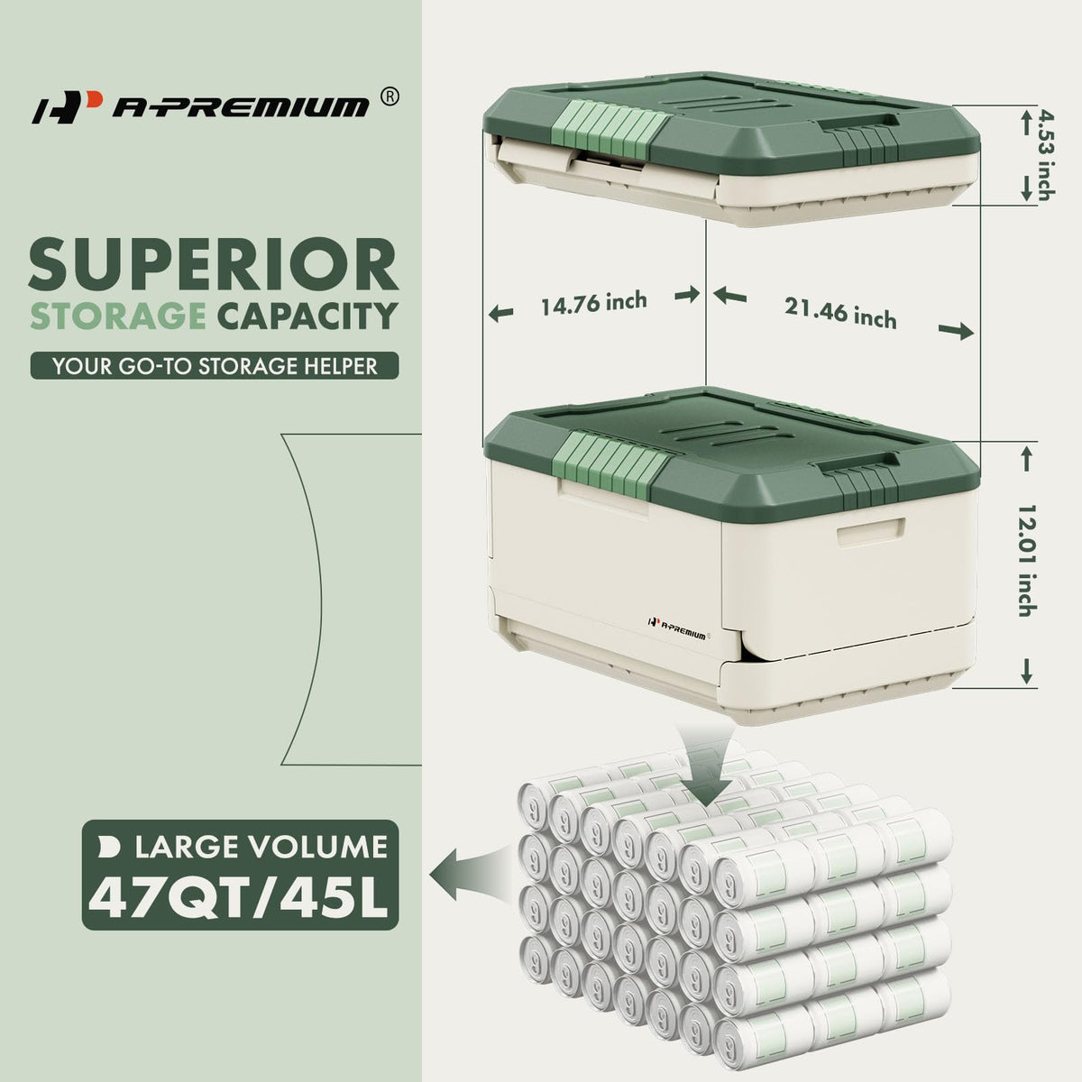 A Premium Multifunctional Foldable Trunk Organizer and - A-Premium Official Imagery - 3