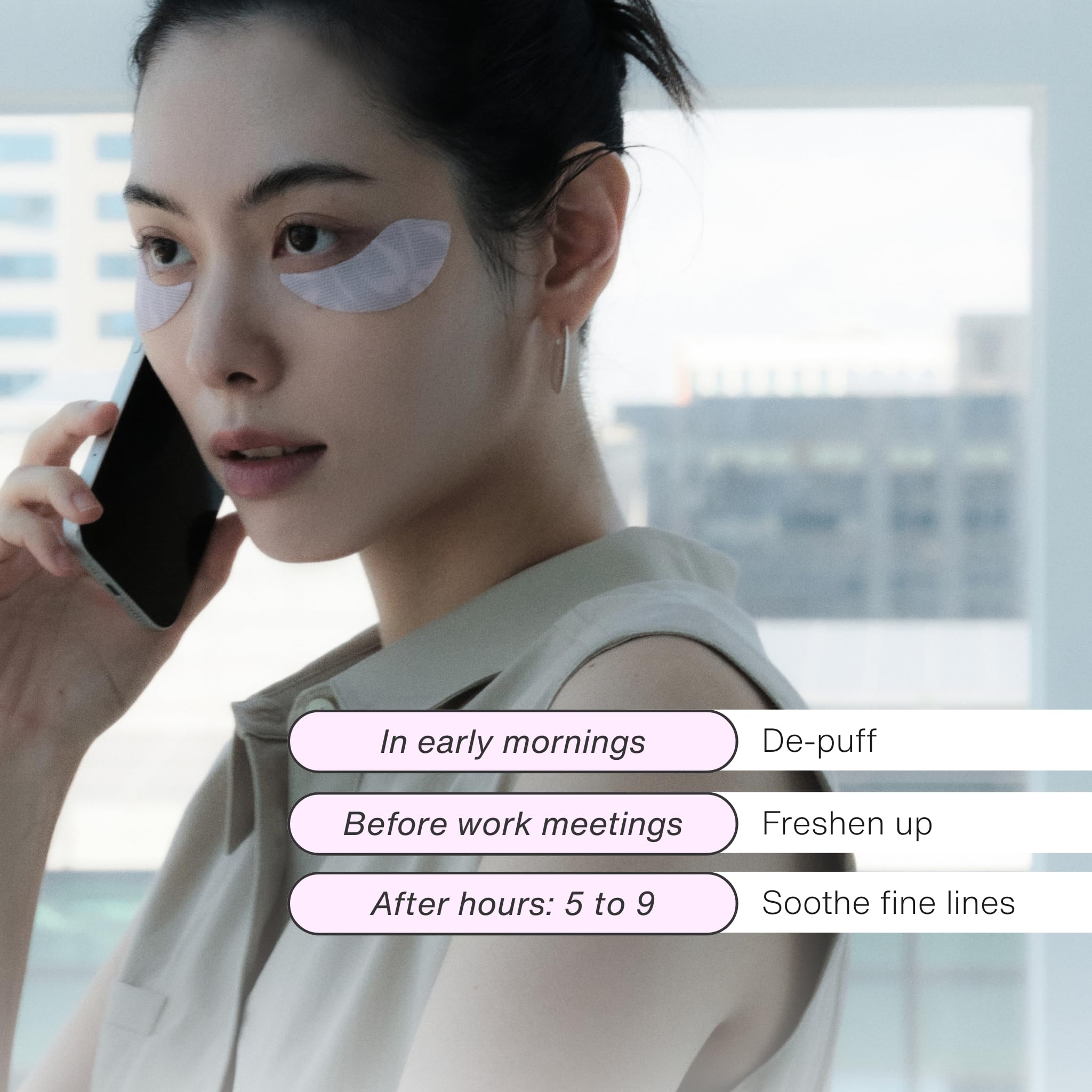 Zen Reset Eye Patches for Rejuvenating, Cooling, and Depuffing - AROOM