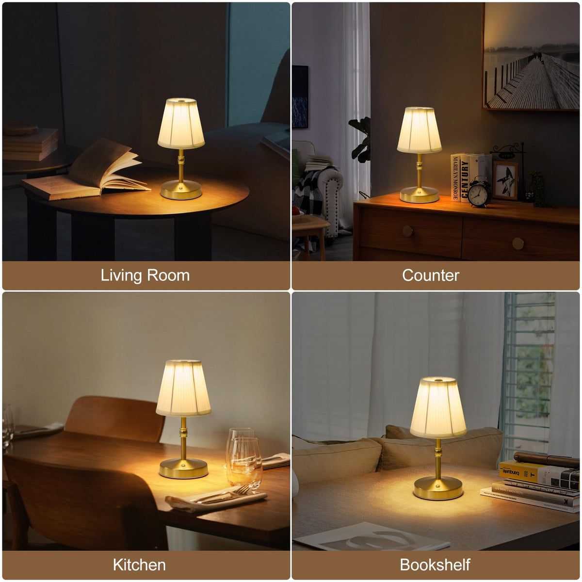 5w Led Cordless Mini Lamps 3000 mah Battery Operated Lamp 3 - KPSHINE Official Imagery - 8