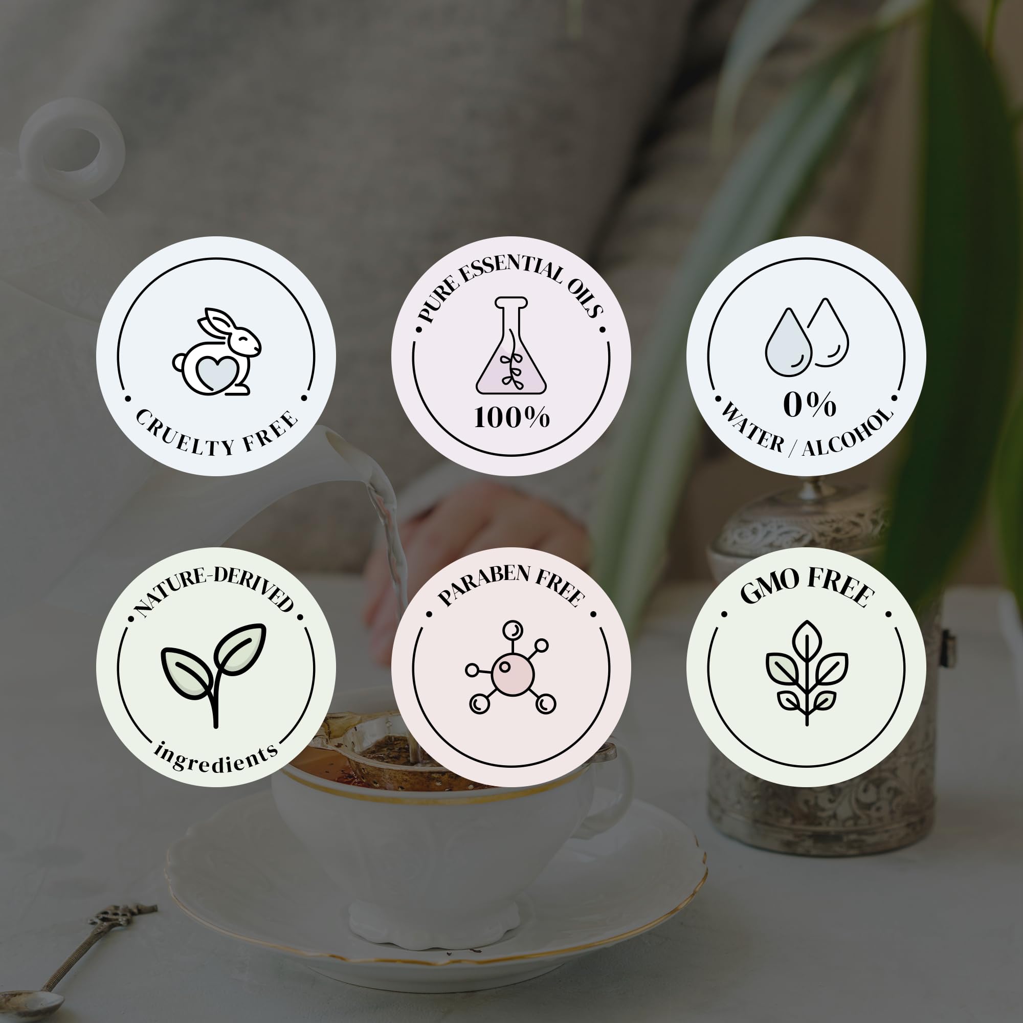 White Tea Diffuser Oil for Home Hotel Inspired Essential Oil - Natscent Official Imagery - 8