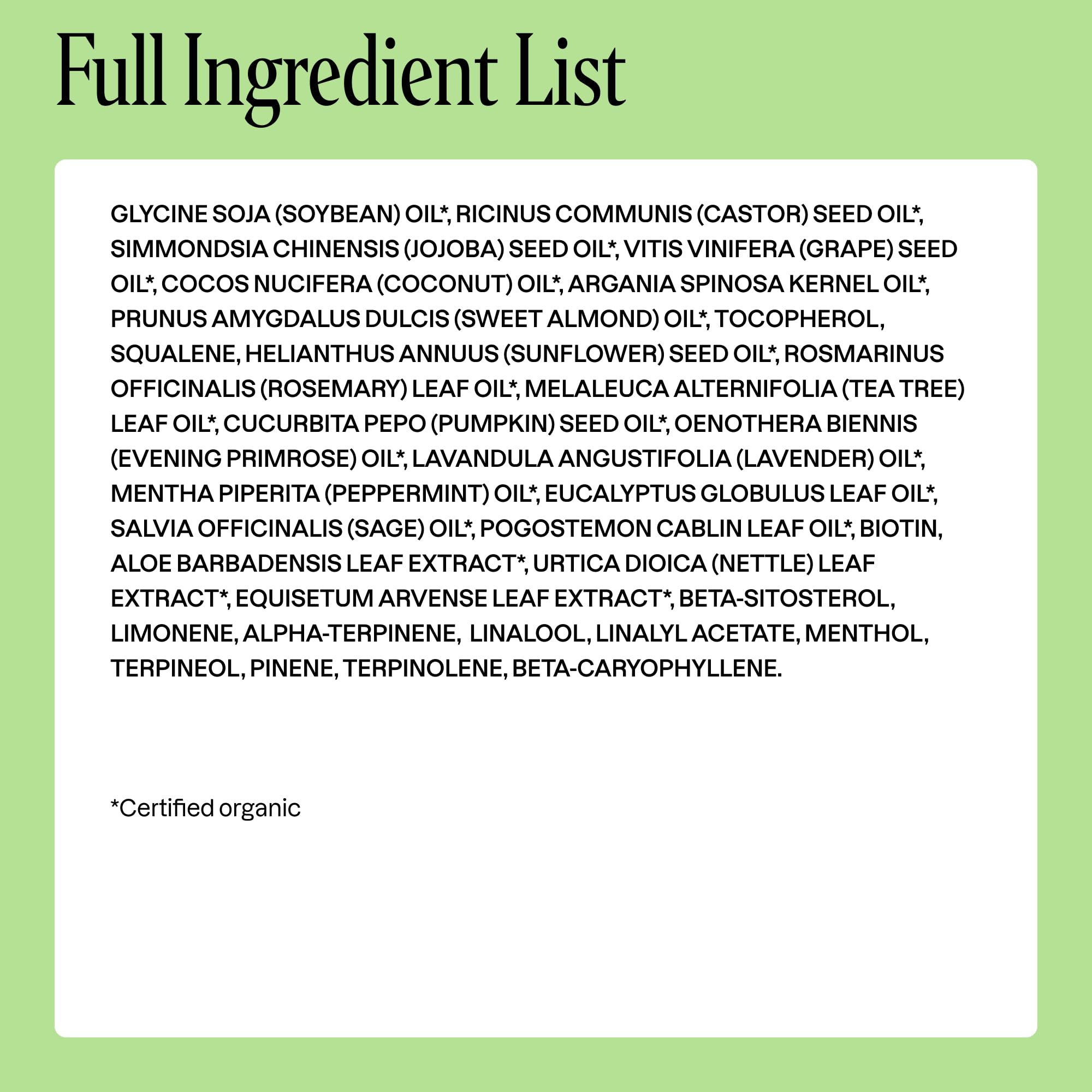 Cliganic Rosemary Oil for Hair & Scalp - Biotin & Jojoba Infused Repair Serum t - Cliganic Official Product View 10