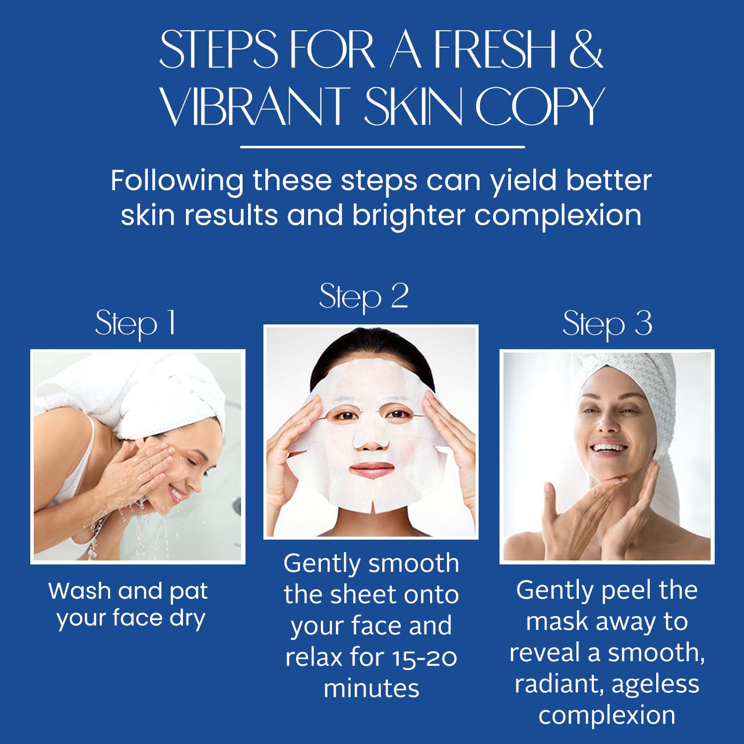 Hyaluronic Acid Sheet Face Mask - The Beauty Standard