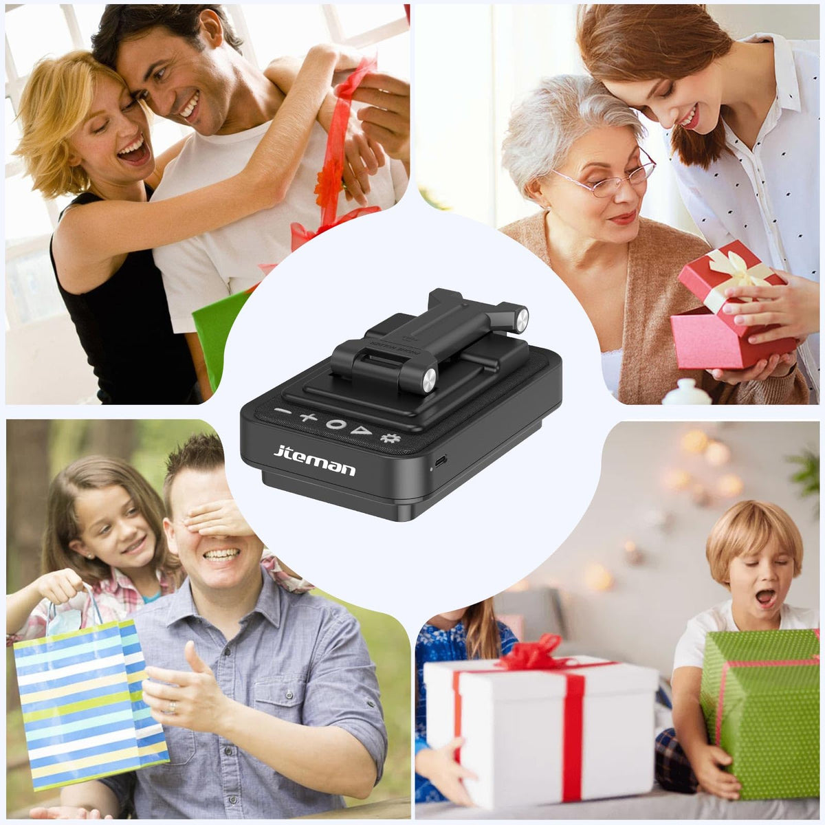 JTEMAN Gifts for Men Cell Phone Stand with Wireless - JTEMAN Official Imagery - 8