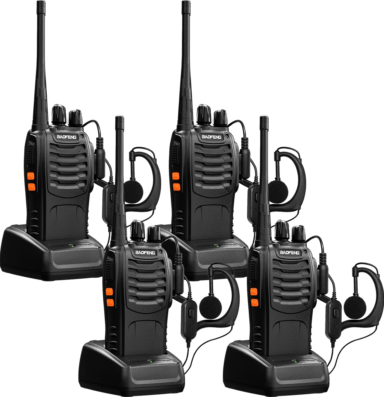 Baofeng Walkie Talkies Two-Way Radios bf-888s for Adults Long Ran by BAOFENG - Angle View 9