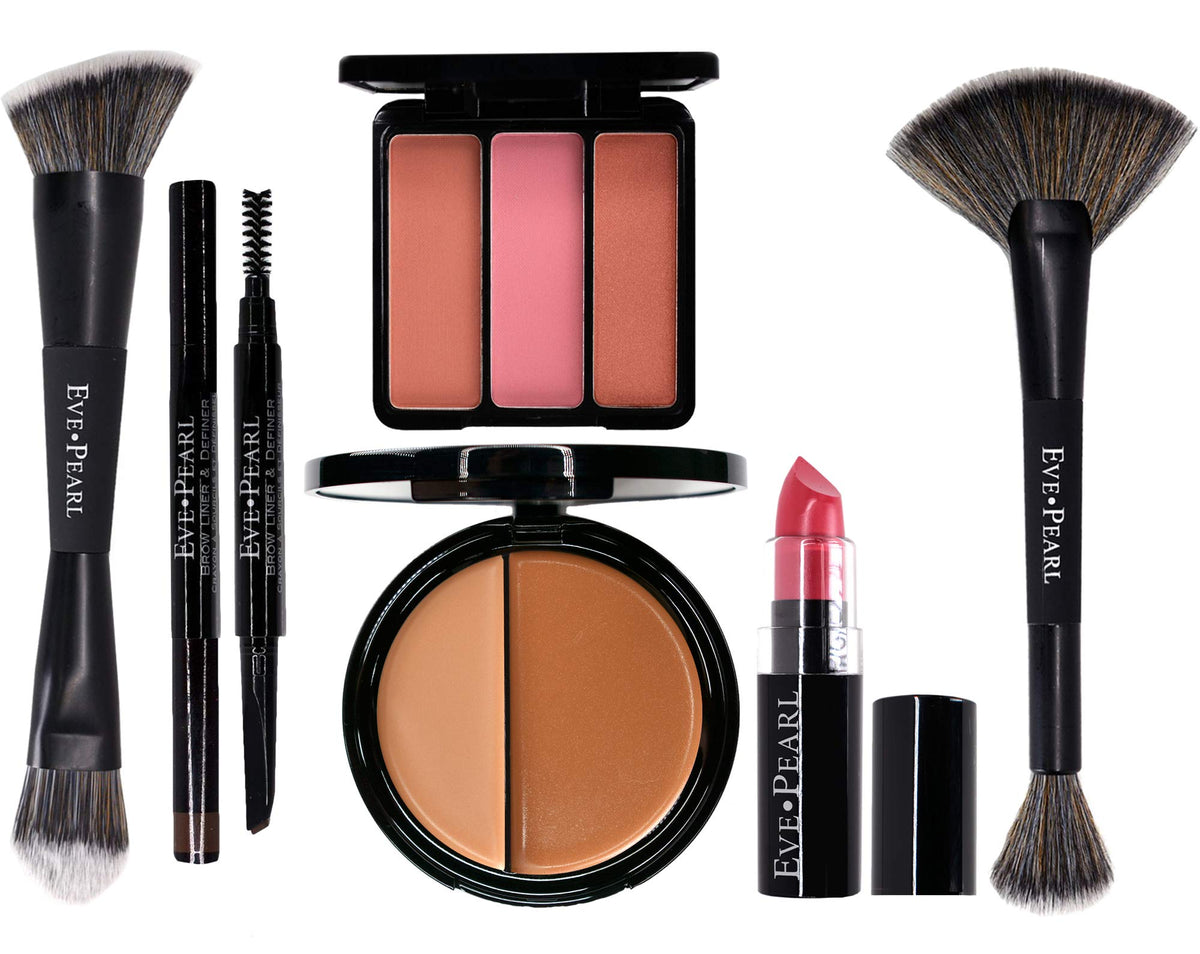 EVE PEARL 6 Pcs Beautiful Face Collection Foundation Blush - EVE PEARL Official Imagery - 7
