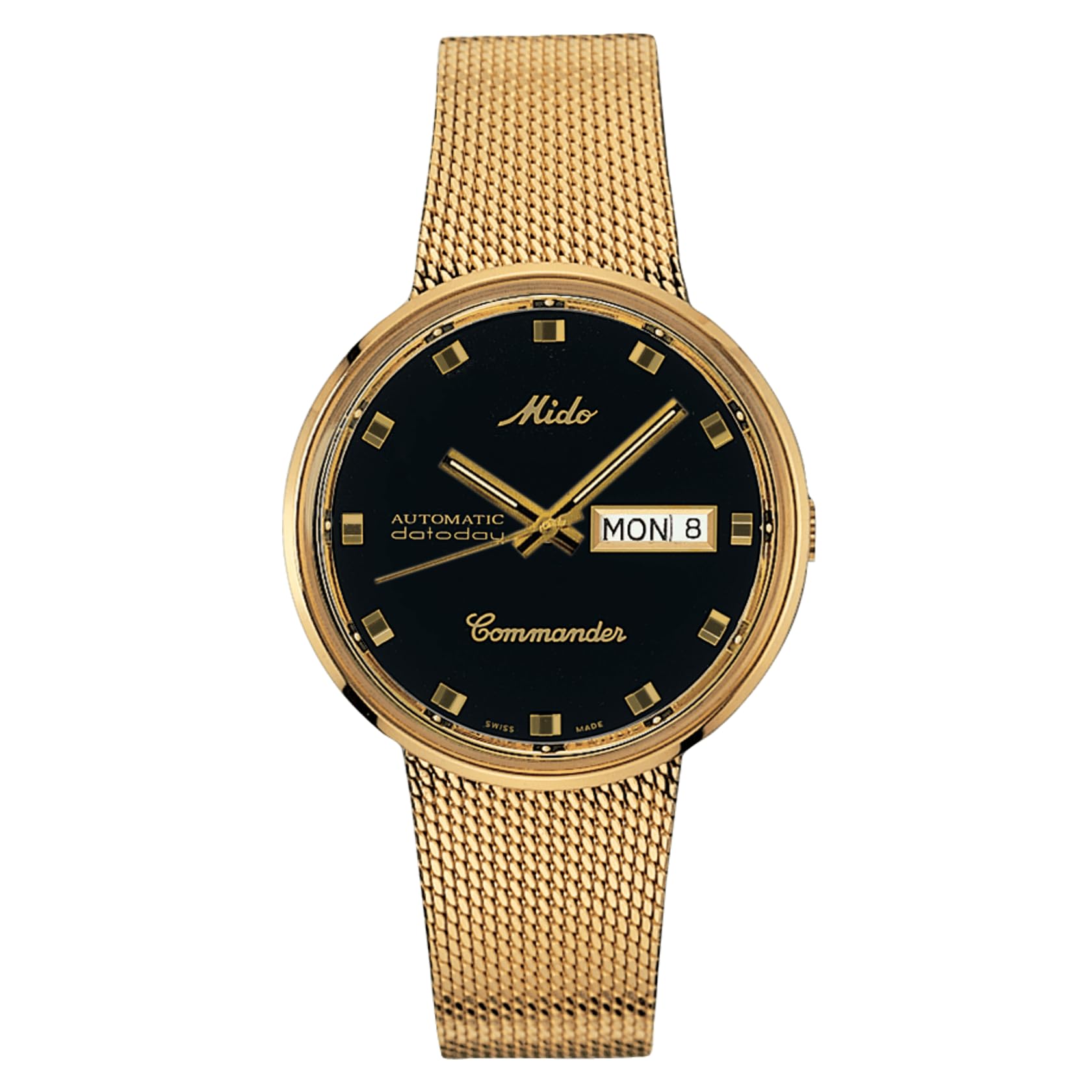 MIDO Commander 1959 - Swiss Automatic Watch for Men - 37mm Case - Product Imagery
