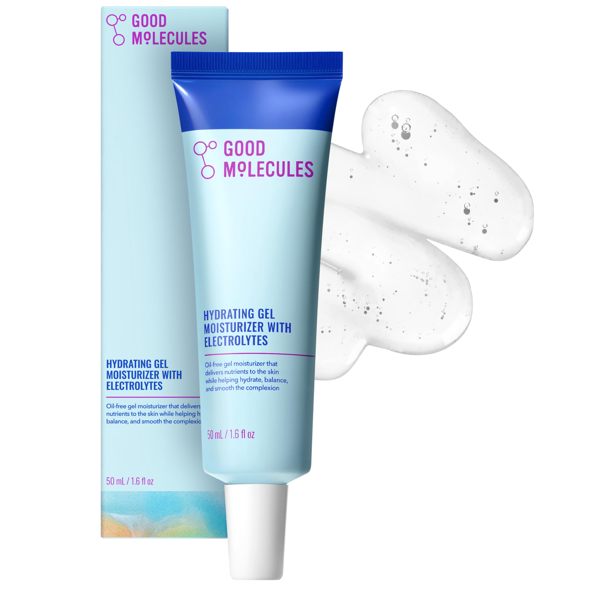 Good Molecules Hydrating Gel Moisturizer with Electrolytes, 1.7 fl oz - Good Molecules Official Product View 2
