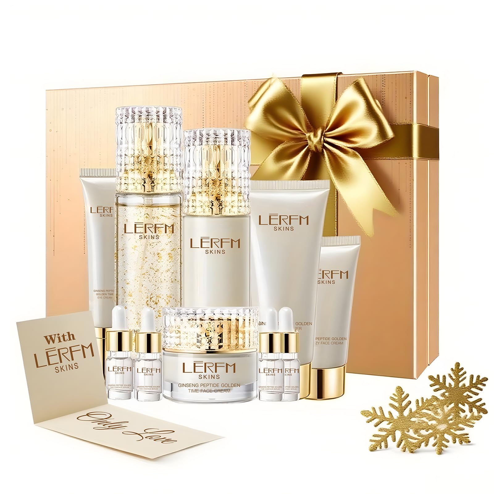 Ginseng Peptide Anti Aging Skin Care Set - BEAUTYTURESS