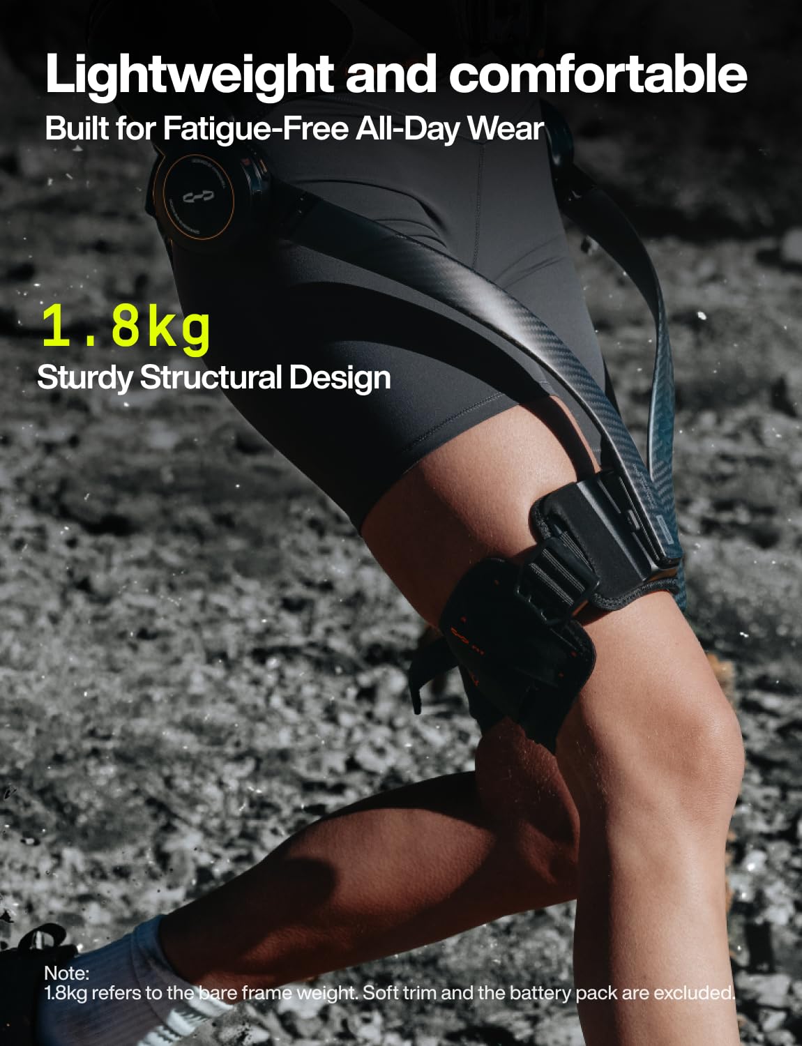 X Carbon Exoskeleton Leg Strength with 800 W Output 17 5 km - Hypershell Official Imagery - 7