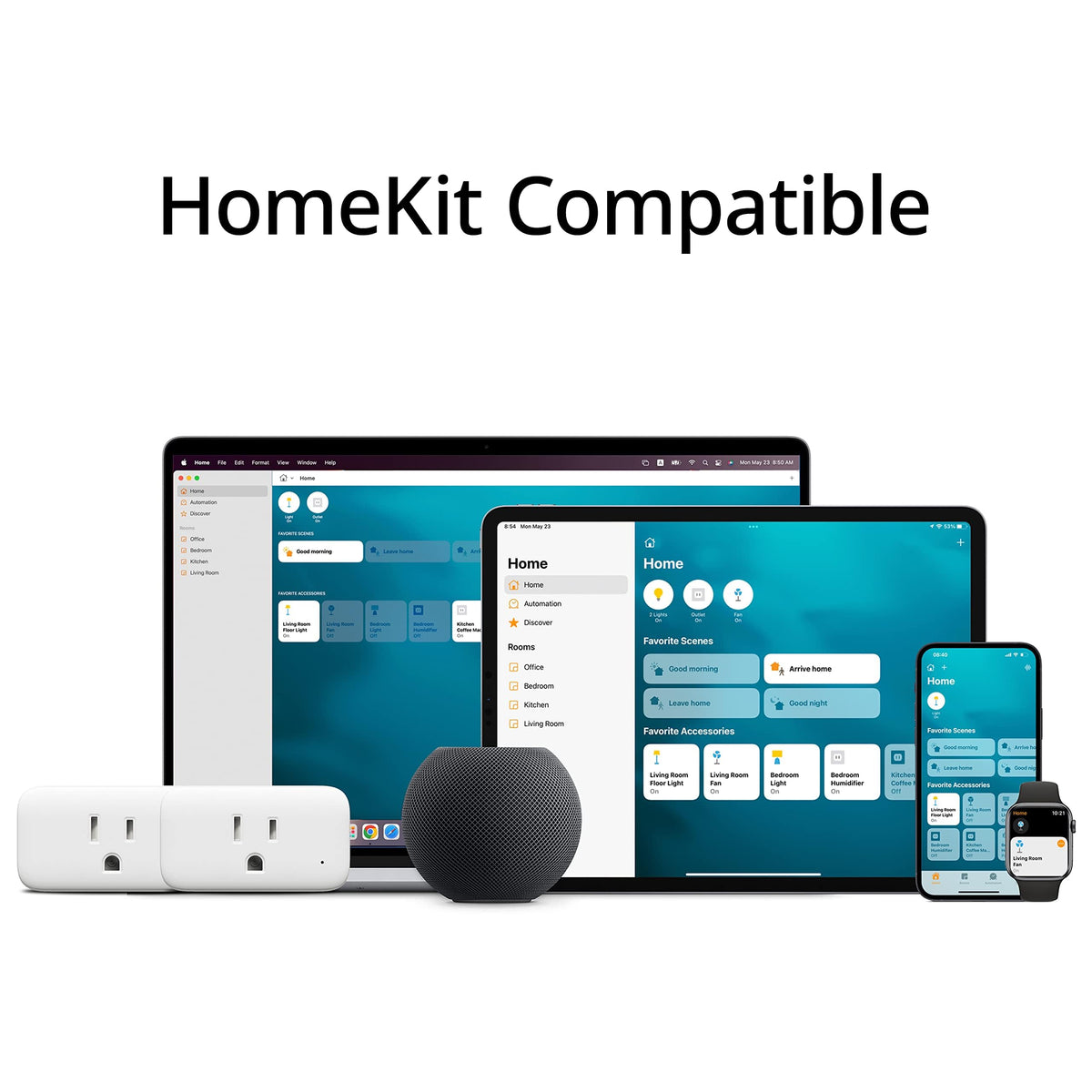 SwitchBot HomeKit Smart Plug Mini 15A No Hub Required Energy - SwitchBot Official Imagery - 5