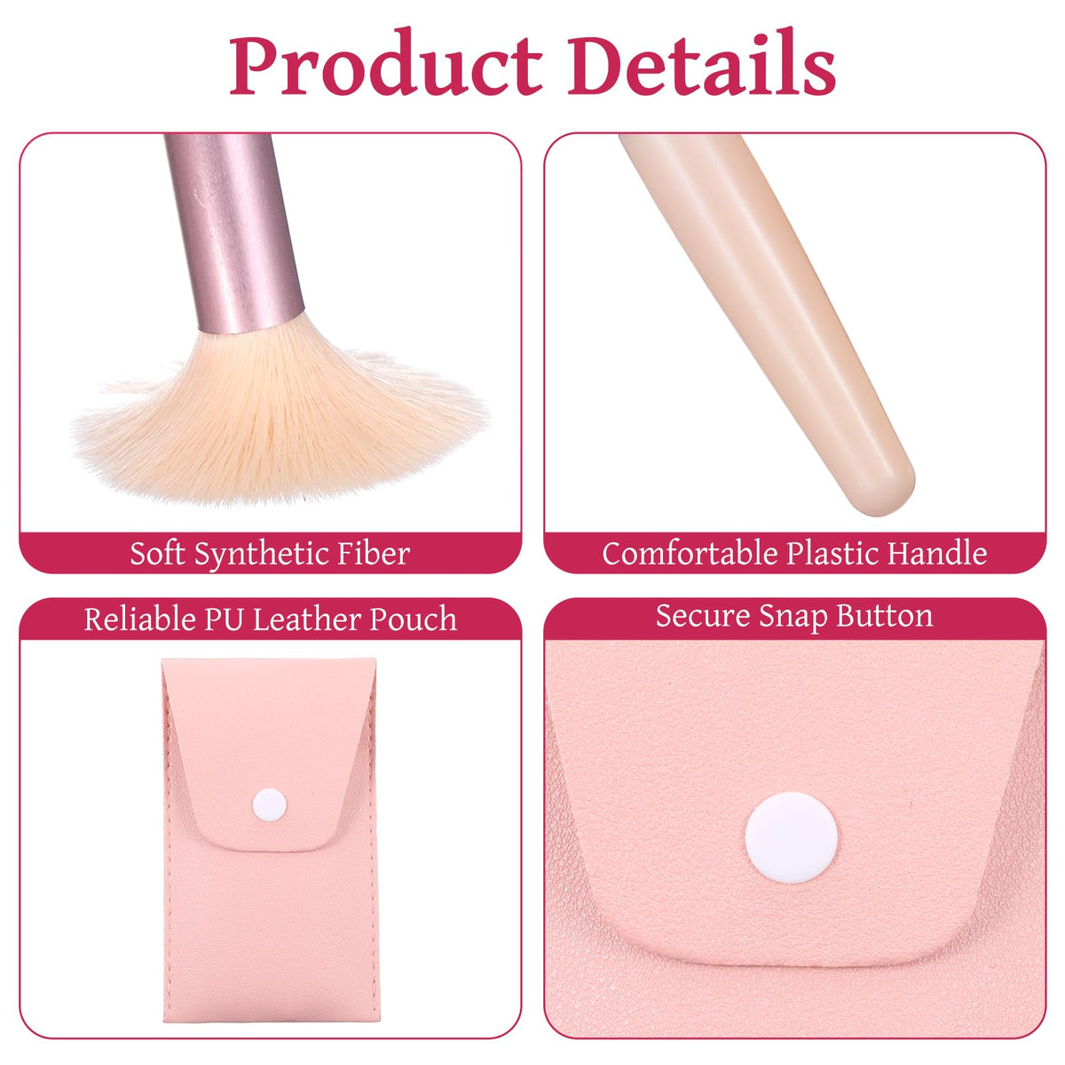 24 Sets Makeup Brushes Bulk Mini Makeup Brush Set Travel - kenaeooe Official Imagery - 4