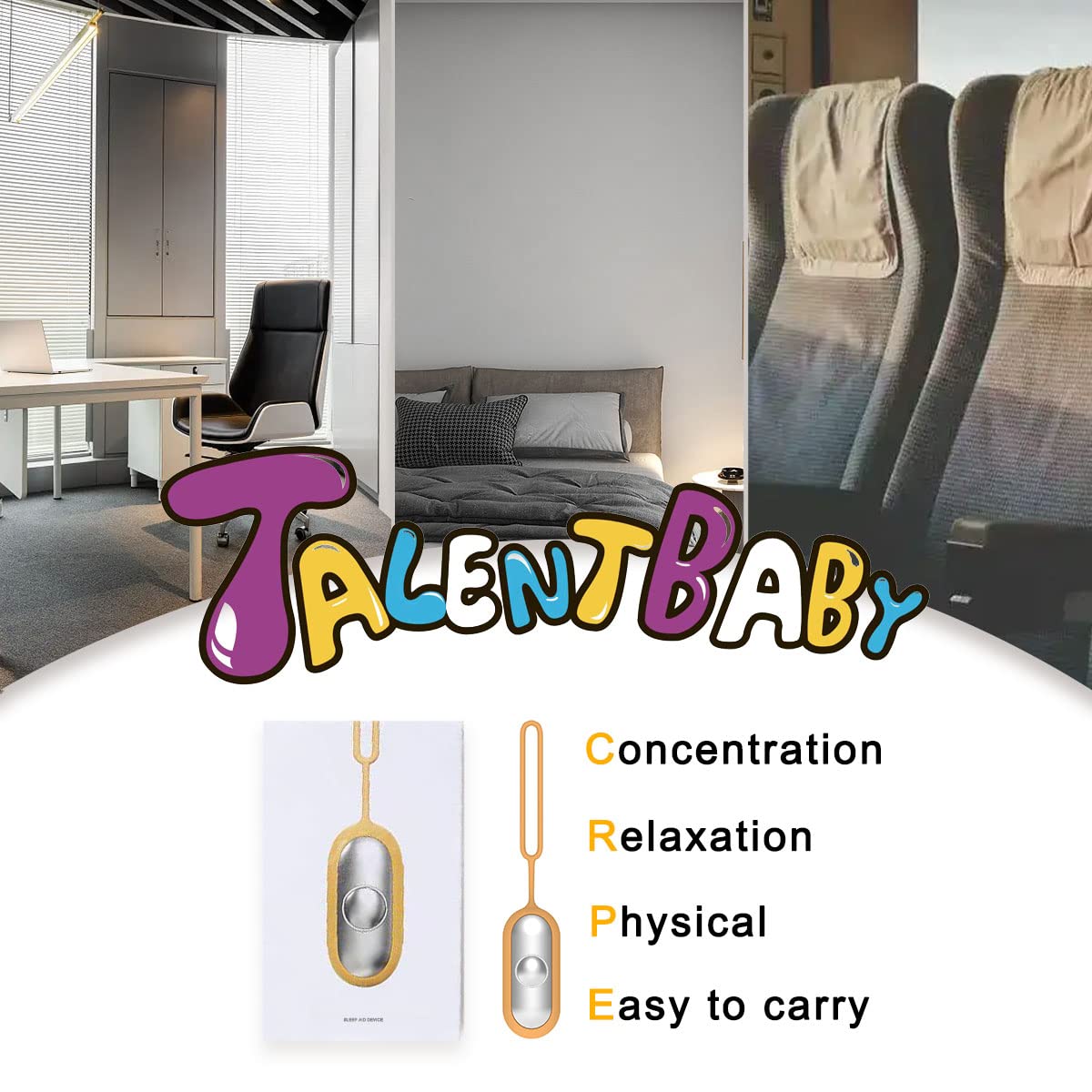 TALENTBABY Handheld Relaxation Device, Compact Device, Massage Improve - View 4