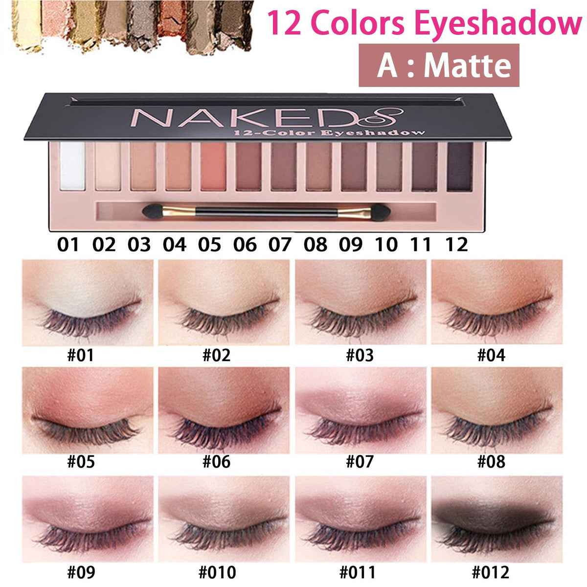All in One Makeup Kit for Women Full Kit Makeup Set 12 - Geyomi Official Imagery - 3