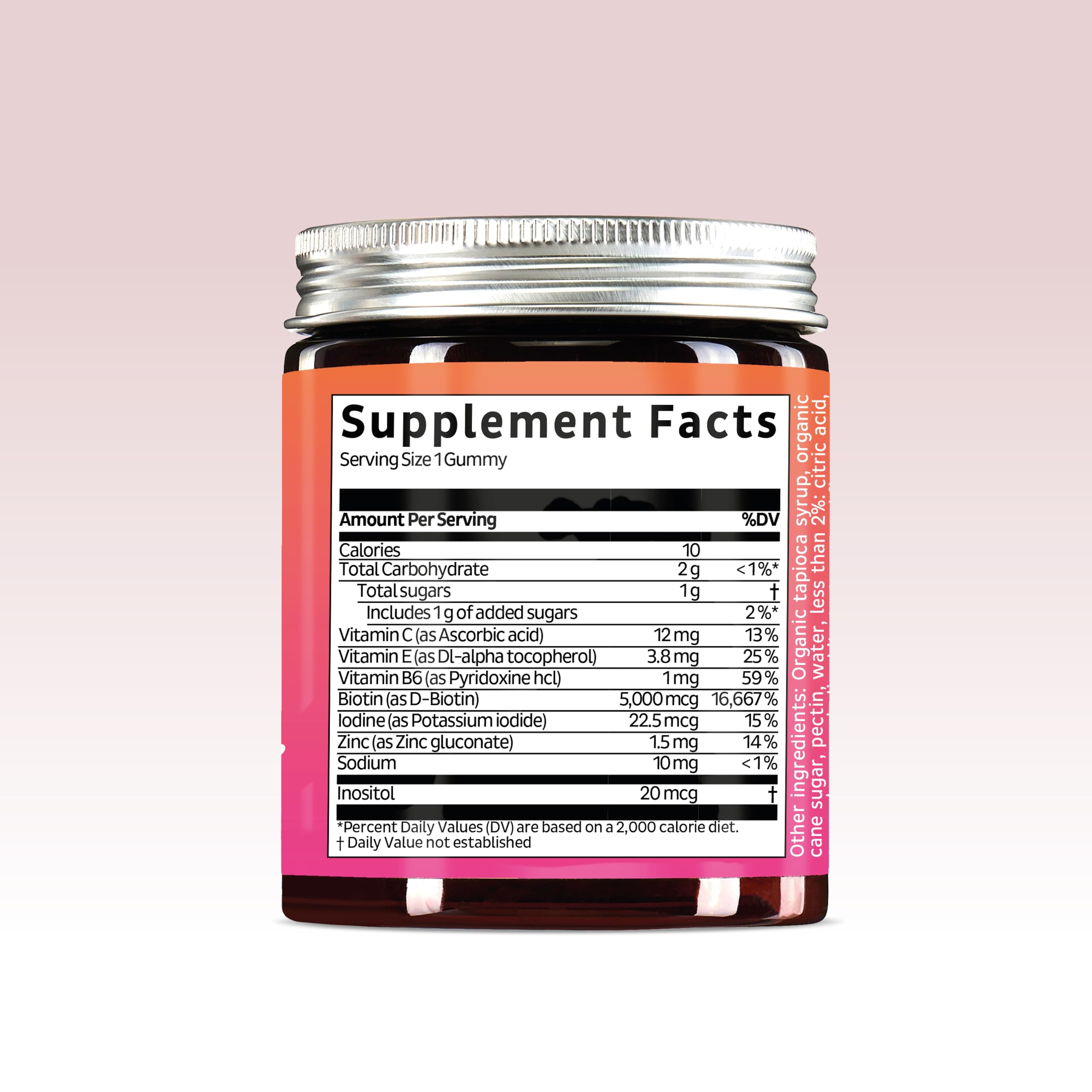 Bears with Benefits Biotin 5 000 mcg Hair Growth Gummies - Bears with Benefits Official Imagery - 7