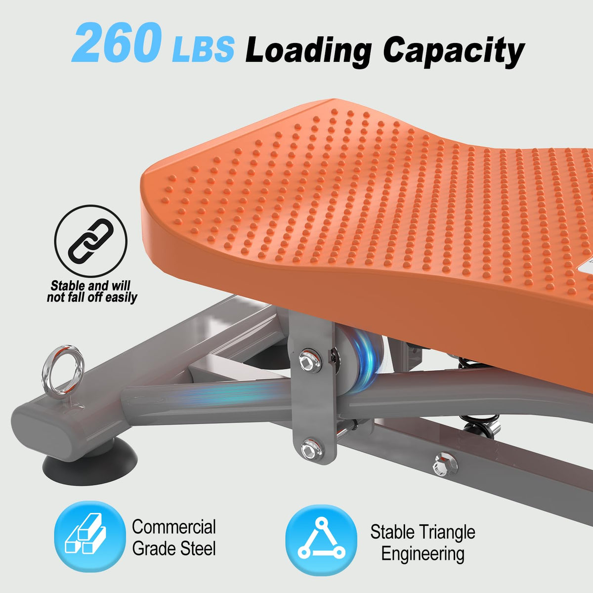 Ski Balance Board Rocking Stepper Ski Simulator for Home - HOTWAVE Official Imagery - 8