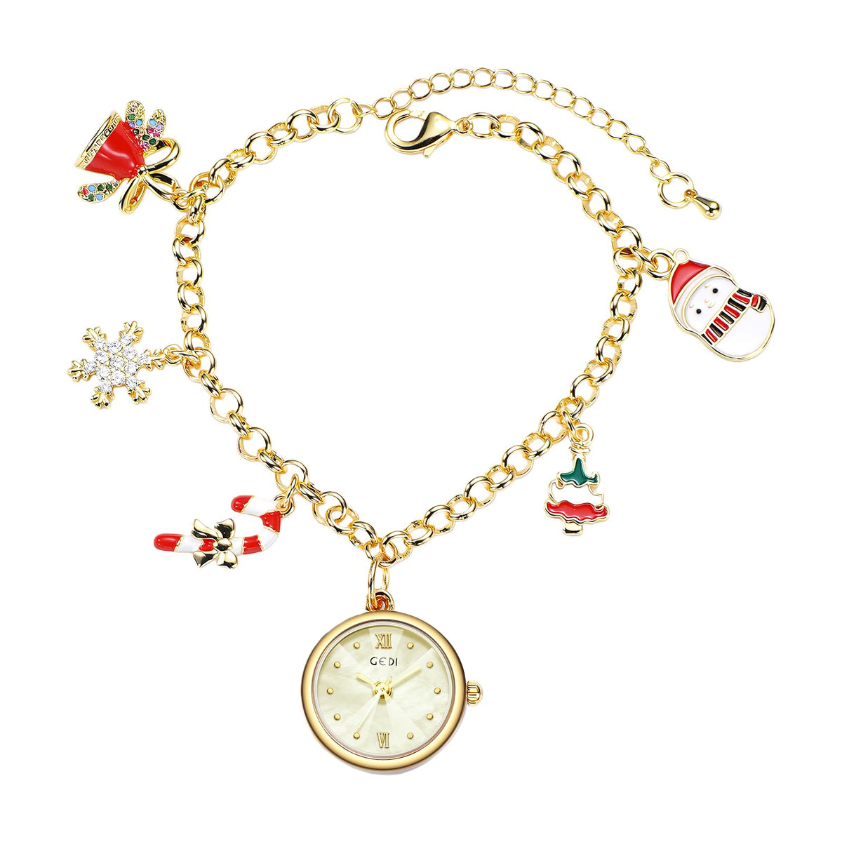 Gosasa Fashion Dainty Women s Charm Bracelet Watch Christmas - Gosasa Official Imagery - 8
