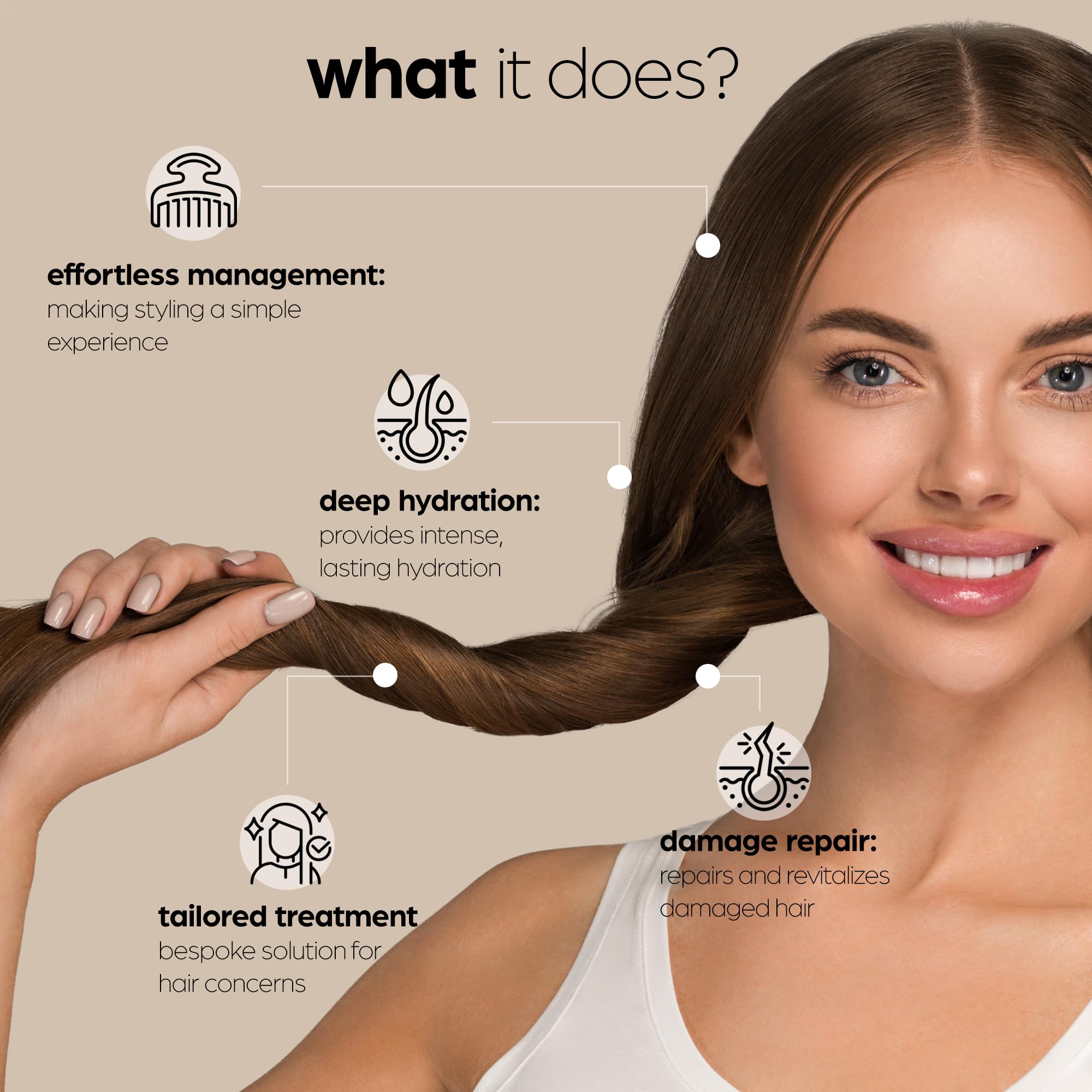 Artnaturals Argan Oil Leave - In Conditioner & 12 fl oz - Artnaturals Official Product View 4