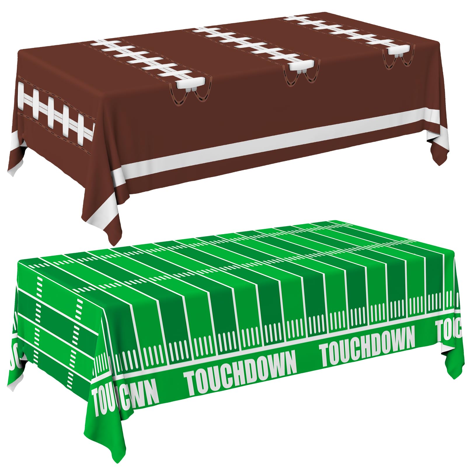 Football Party Decorations Disposable Tablecloth Plastic - Product Imagery